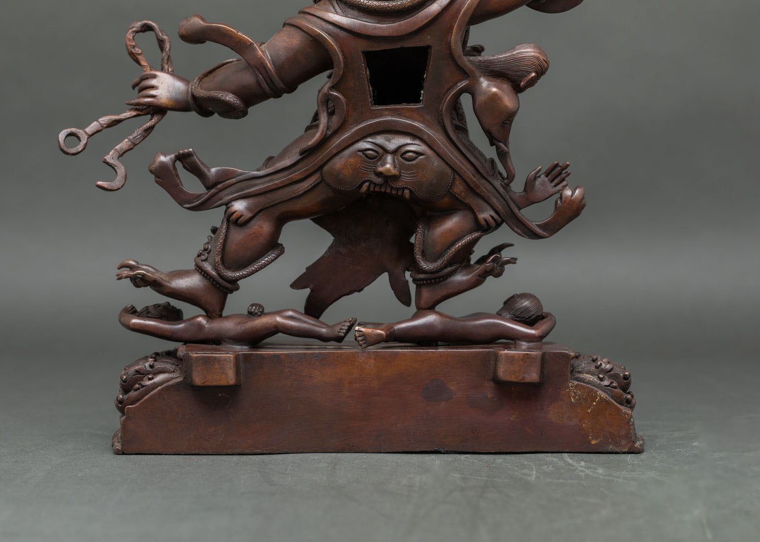 Hayagriva Statue | Oxidized Copper Artwork from Nepal