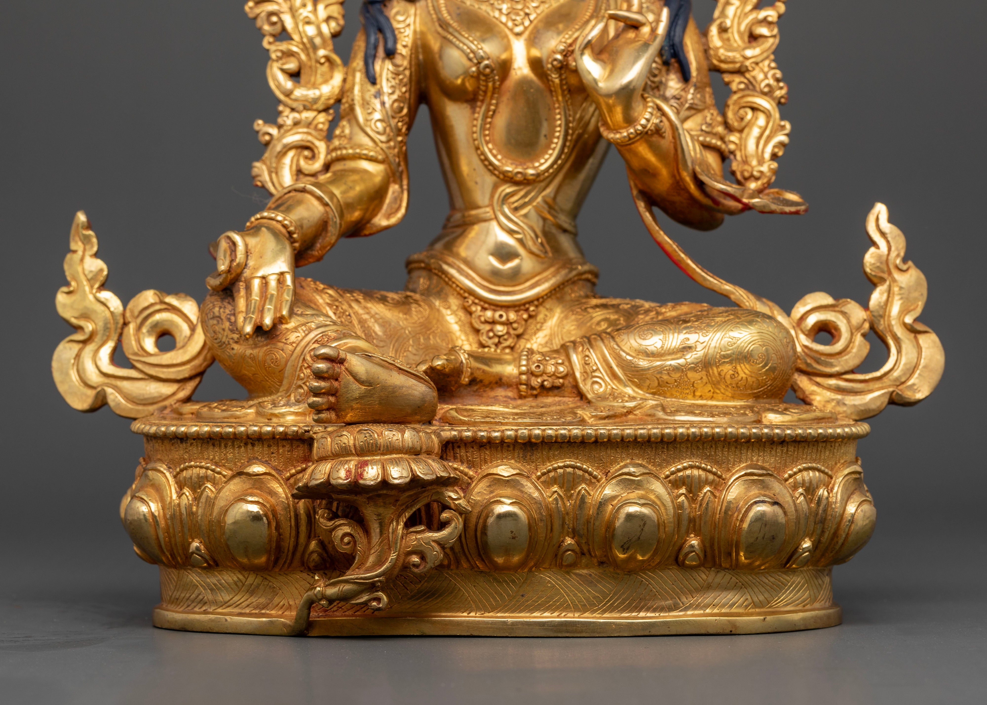 Embodying Compassion: The Green Tara Statue