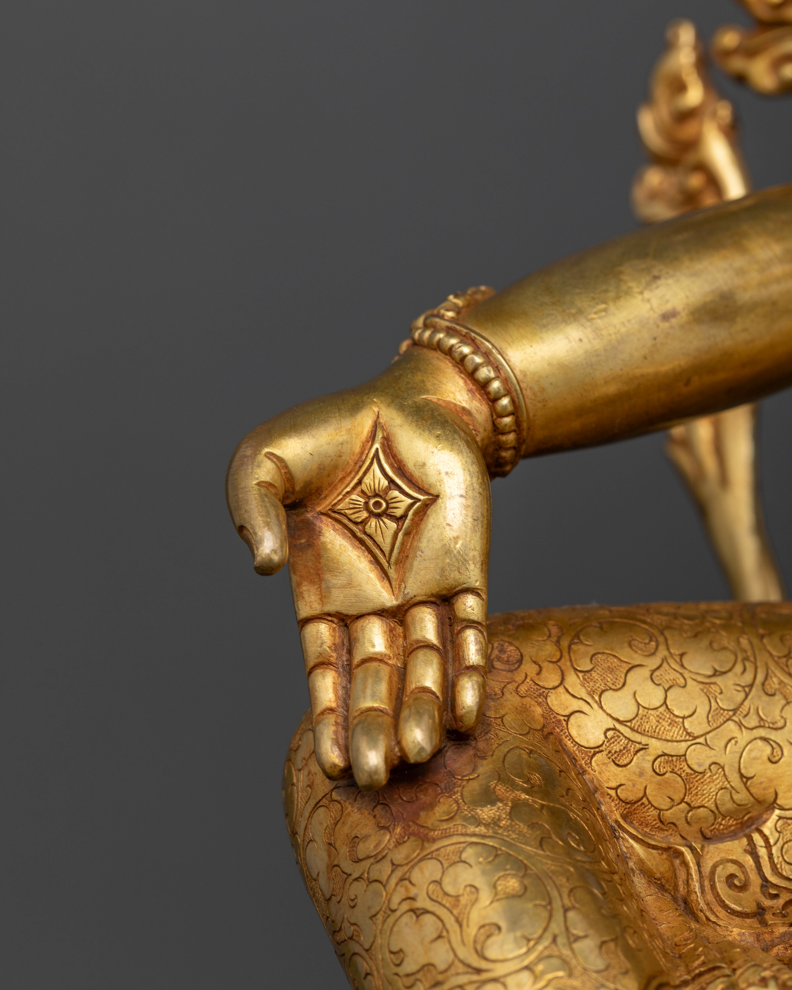 Crafting Serenity: The Green Tara Statue