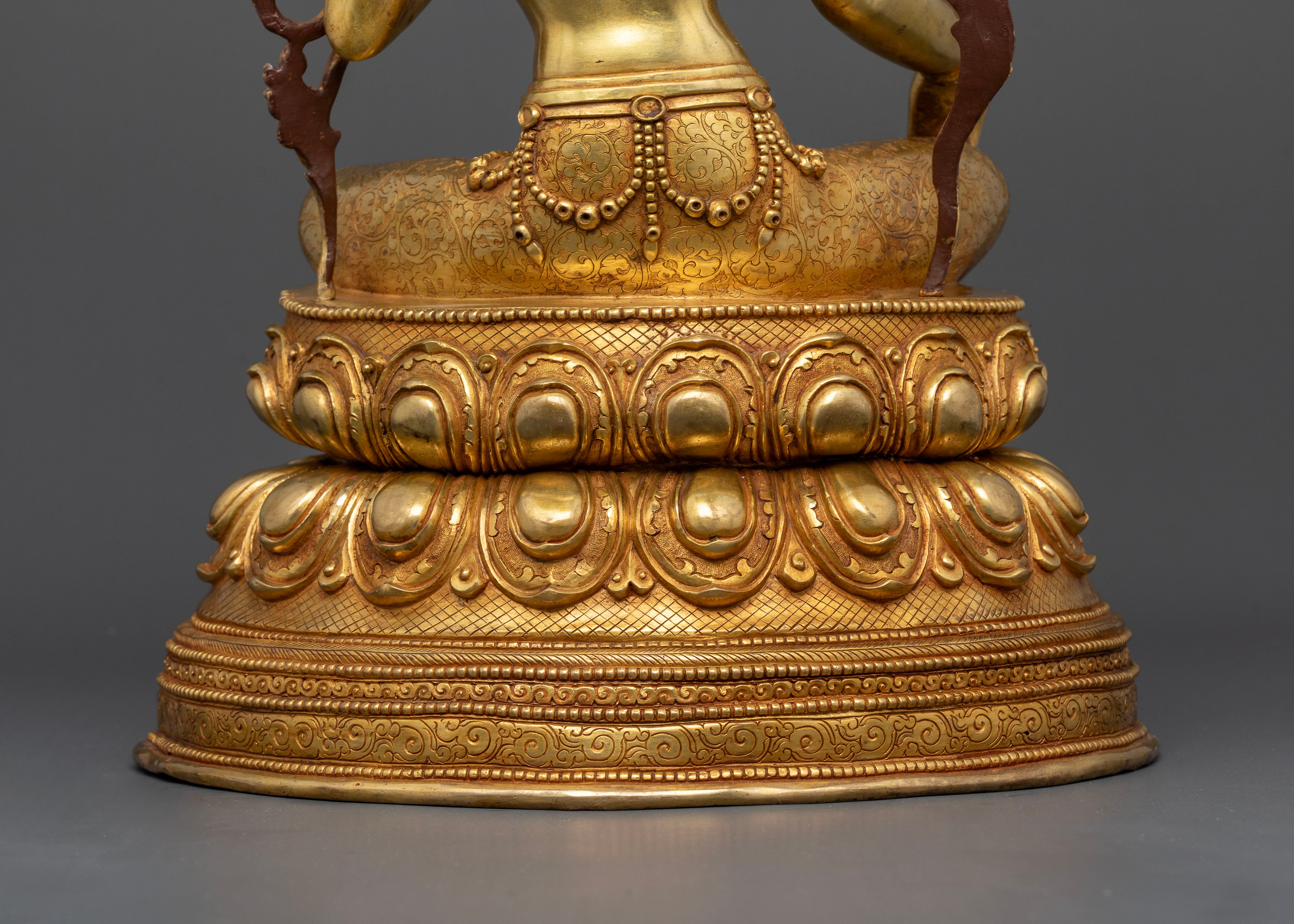 Crafting Serenity: The Green Tara Statue