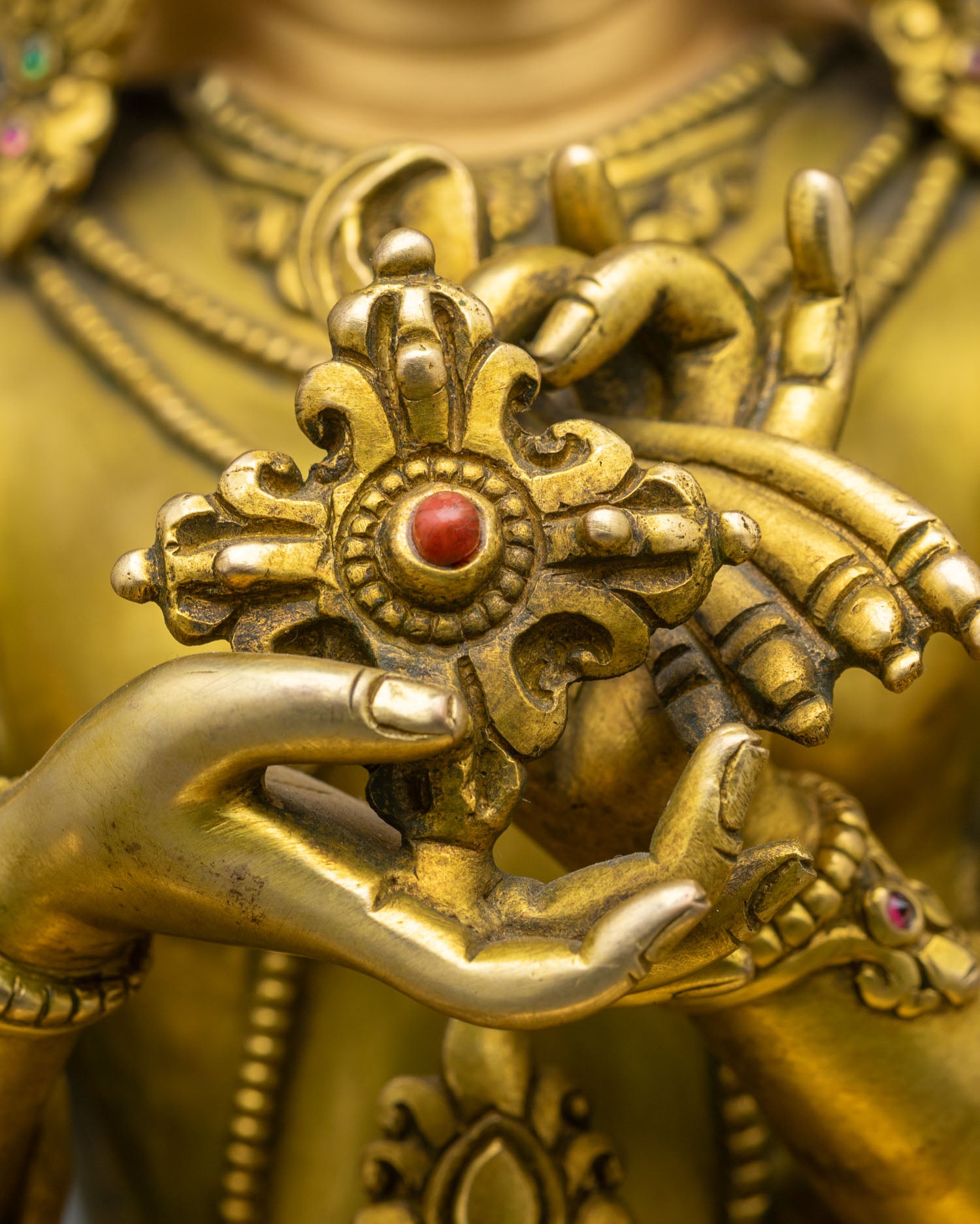 Handmade Statue of Namgyalma | Longevity Goddess