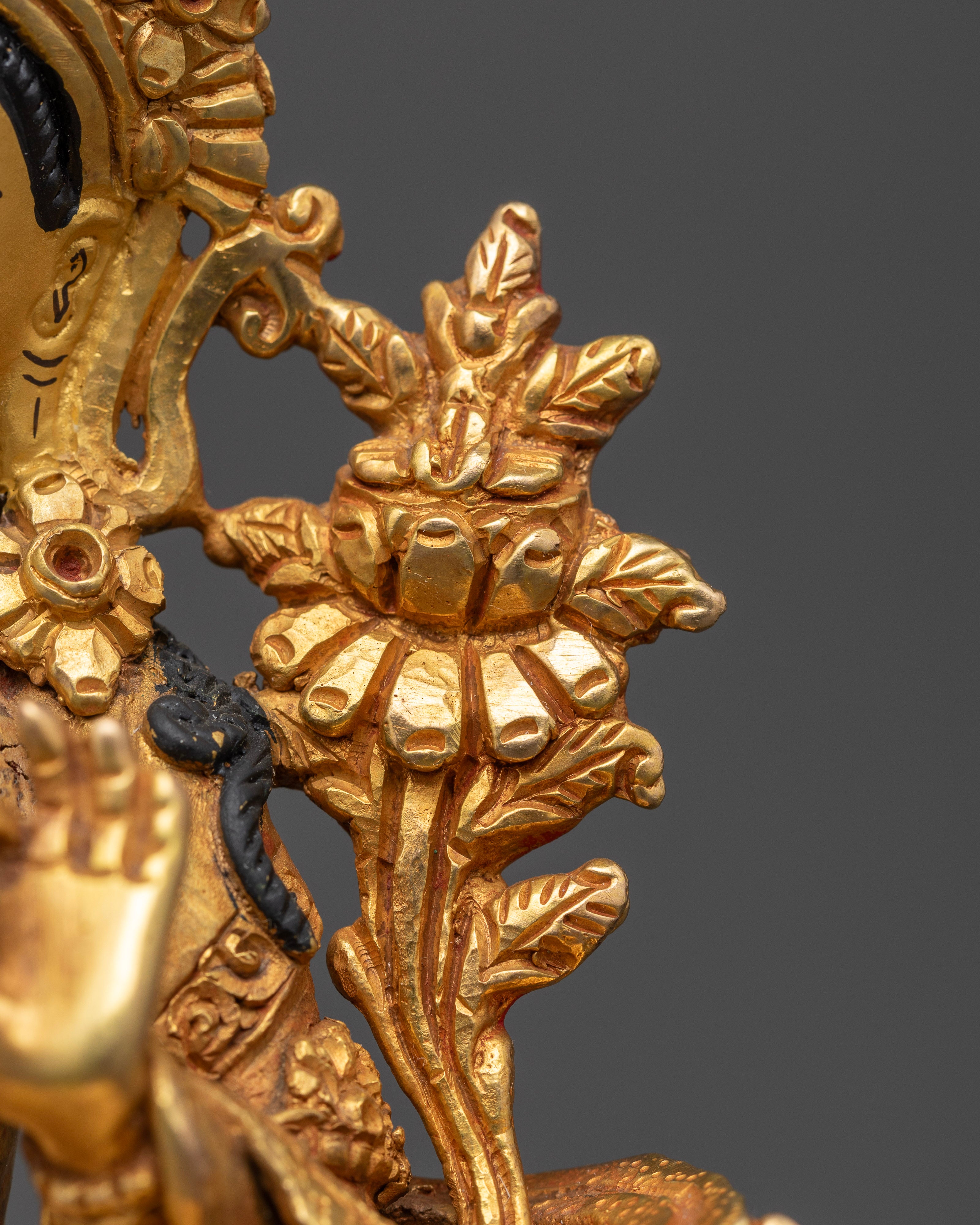 The Divine Intellect: Manjushri Statue