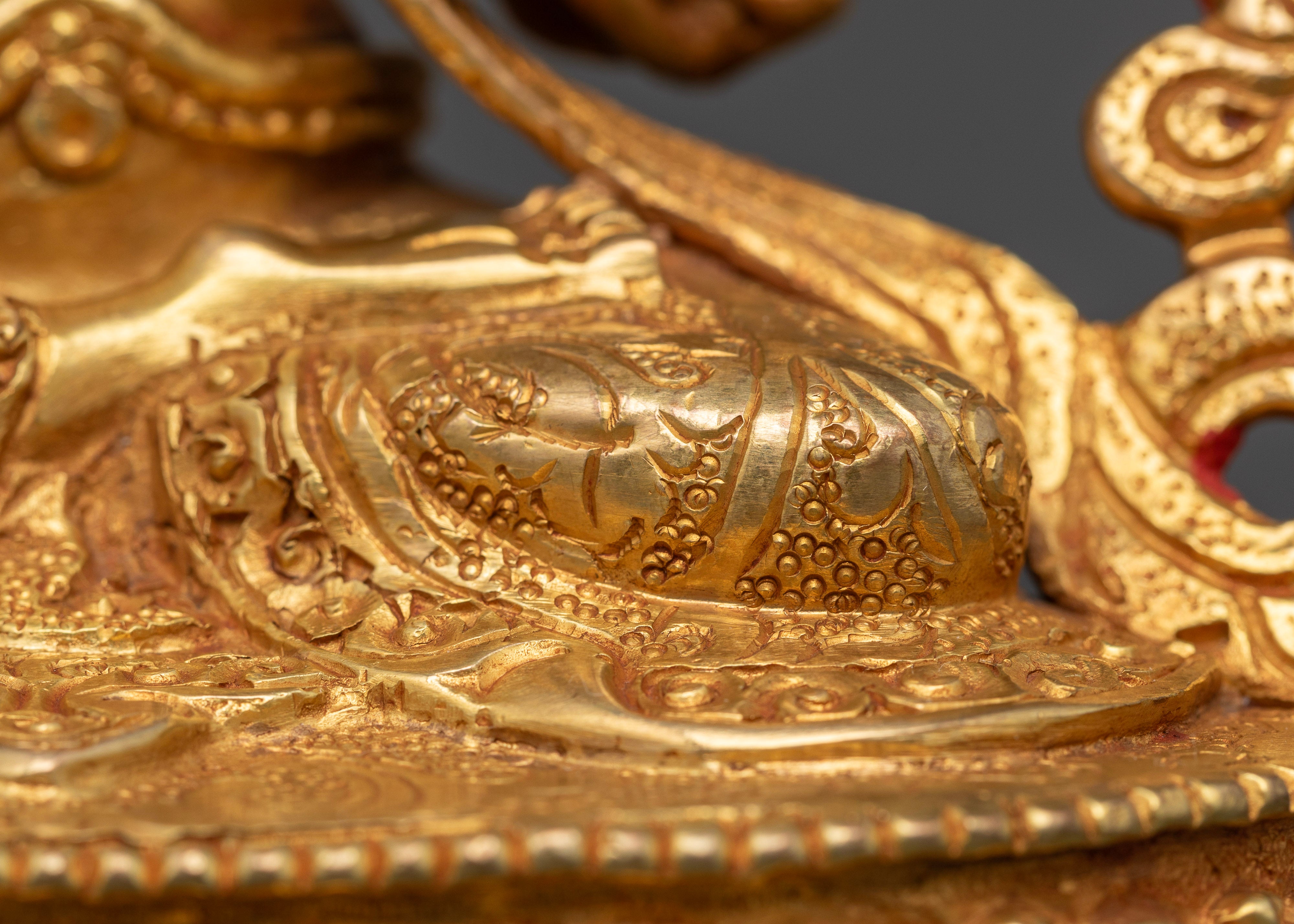 The Divine Intellect: Manjushri Statue