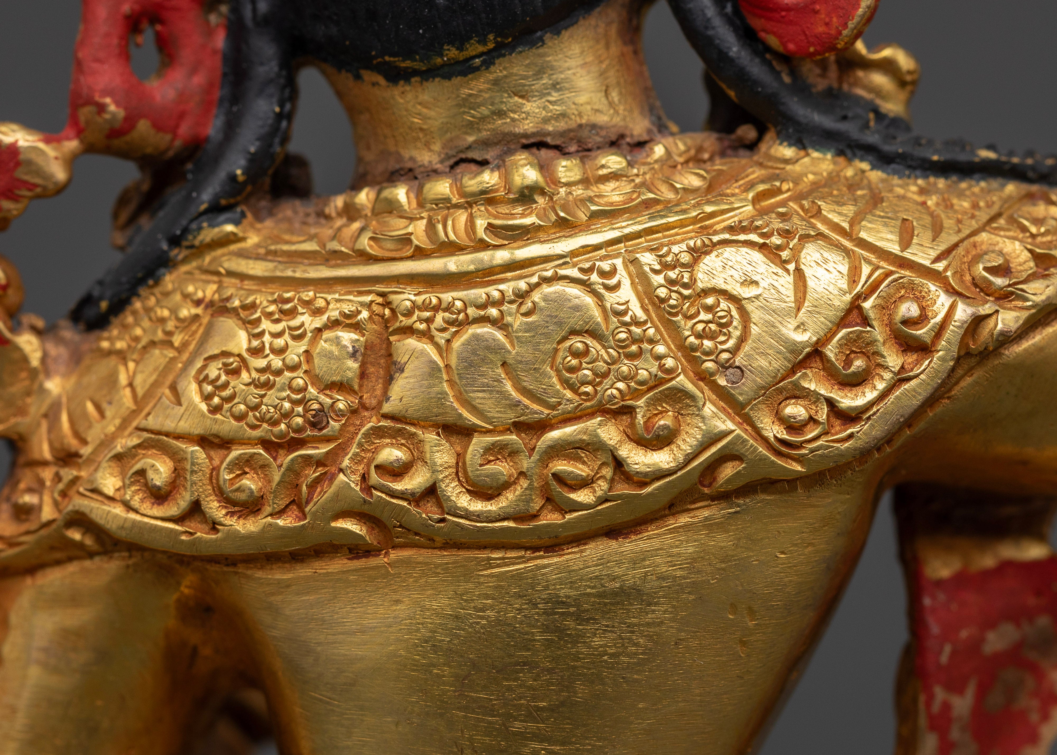 The Divine Intellect: Manjushri Statue