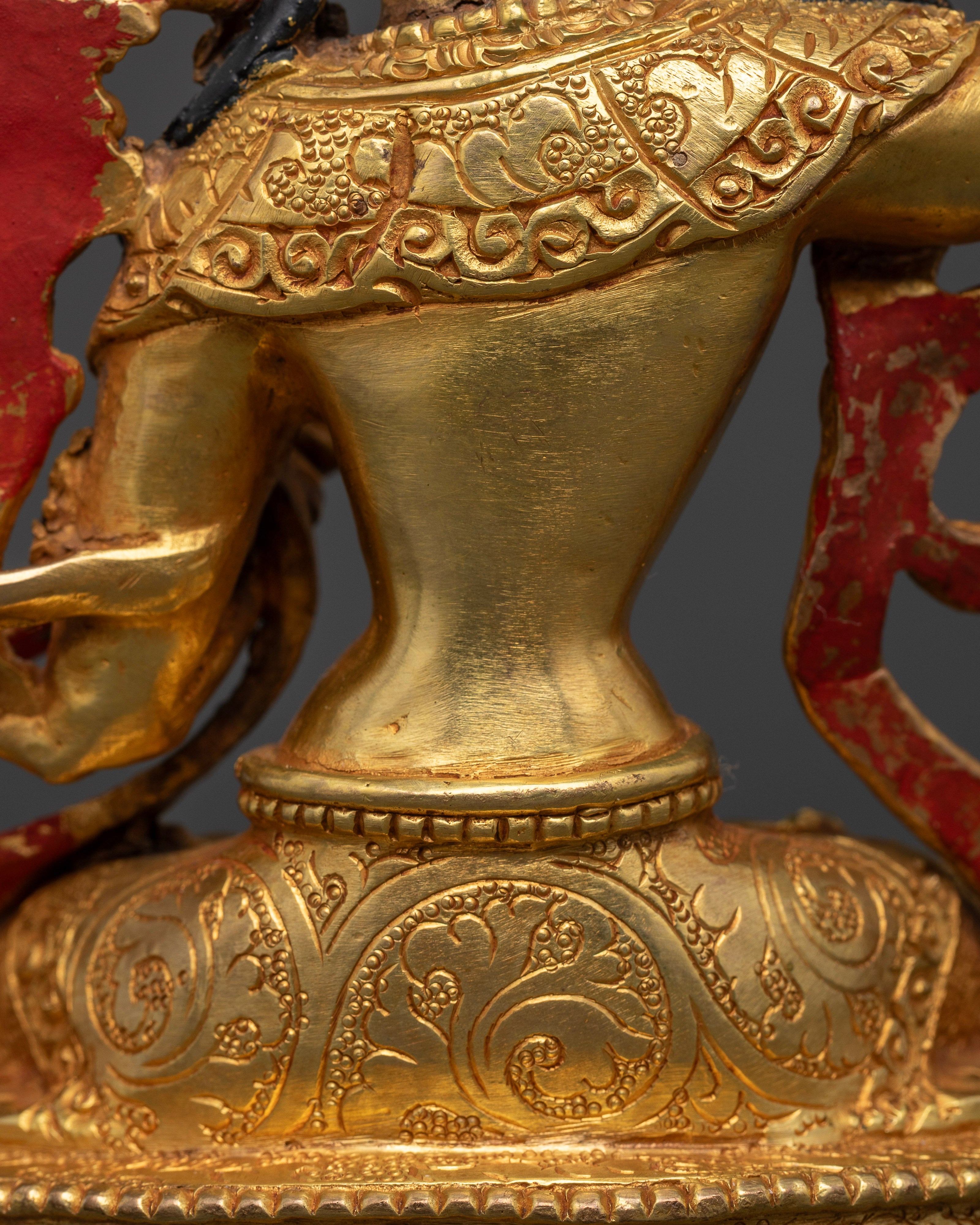 The Divine Intellect: Manjushri Statue