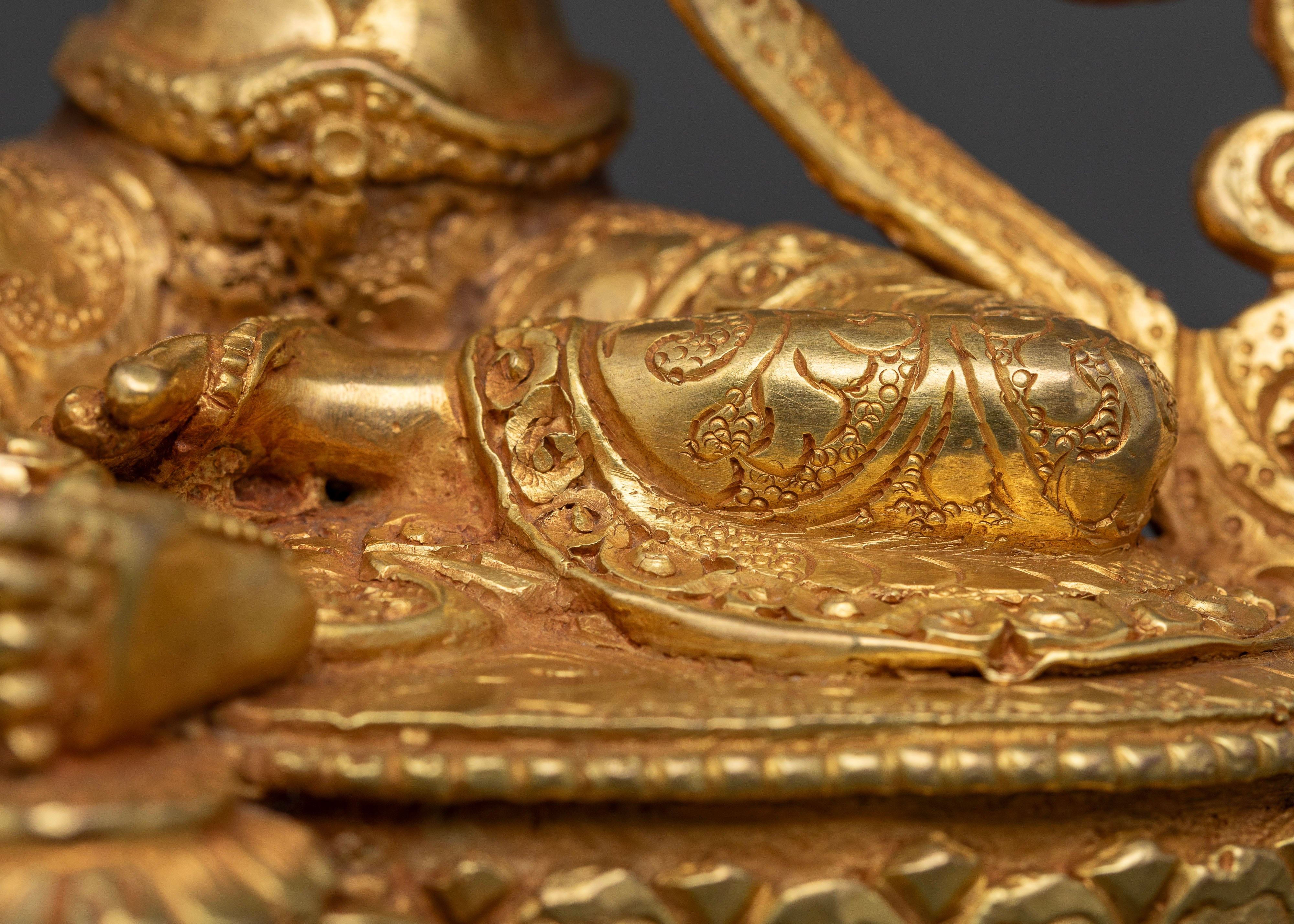 Sacred Elegance: The Green Tara Effigy