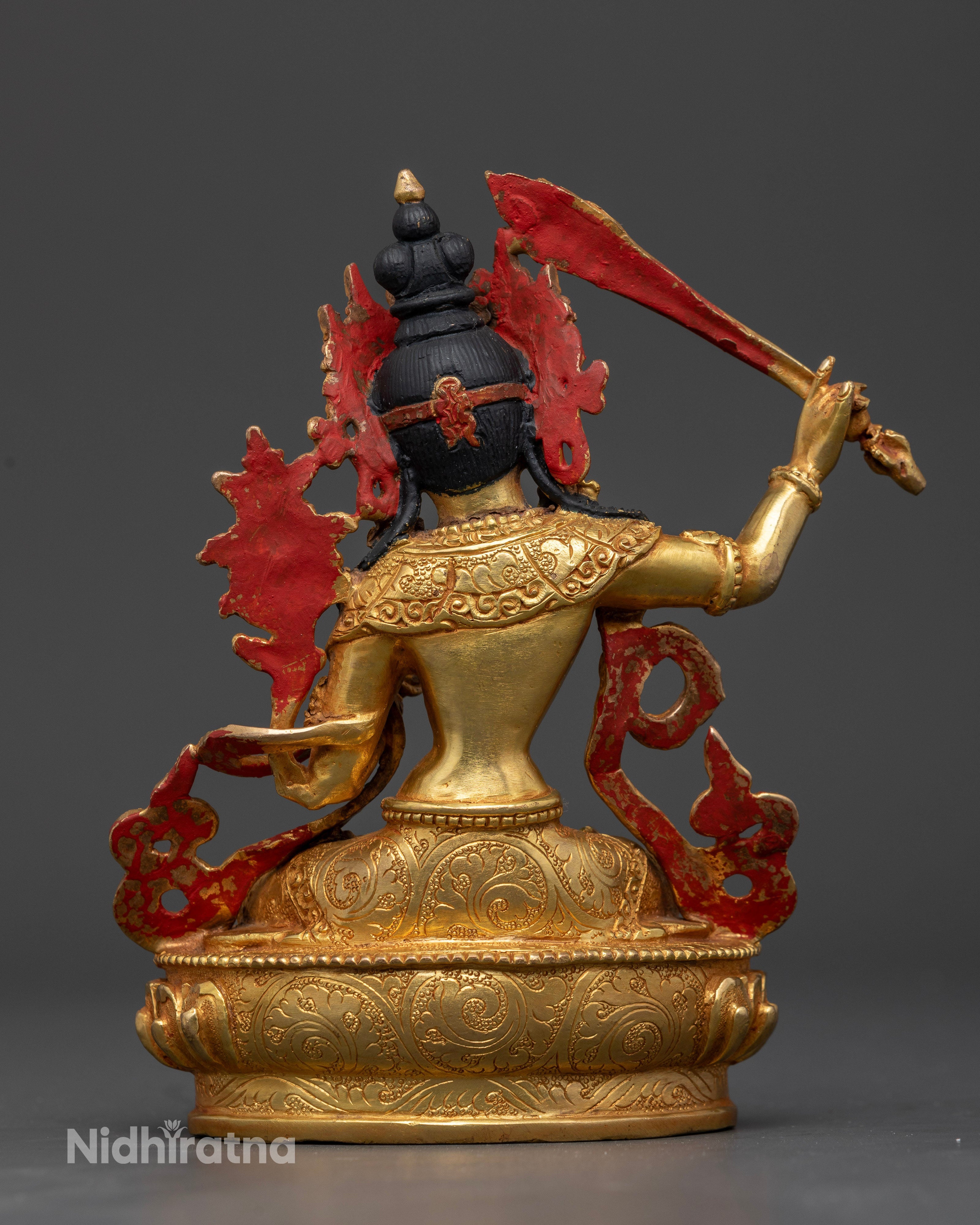 The Divine Intellect: Manjushri Statue