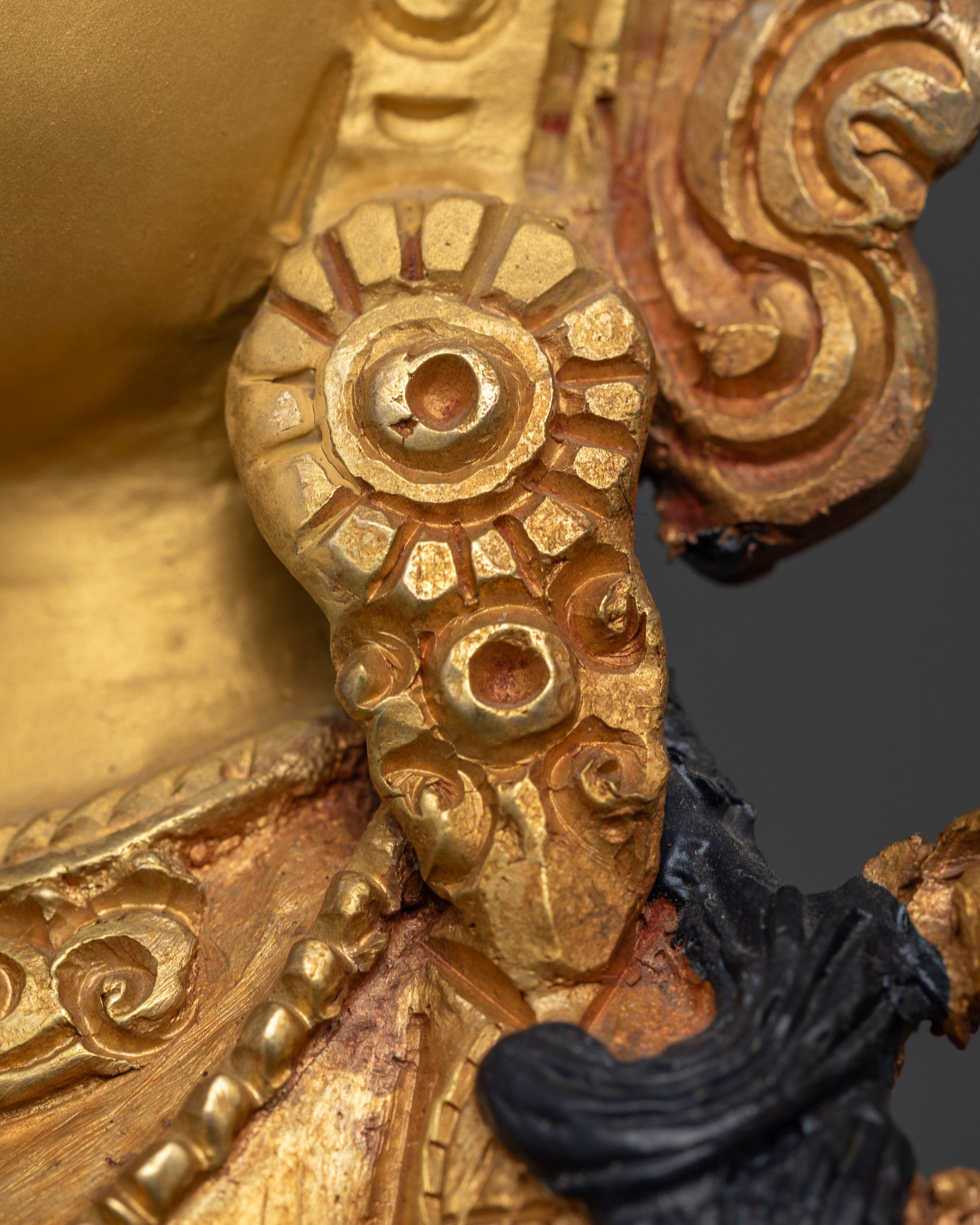 The Compassionate Guardian: Green Tara Statue