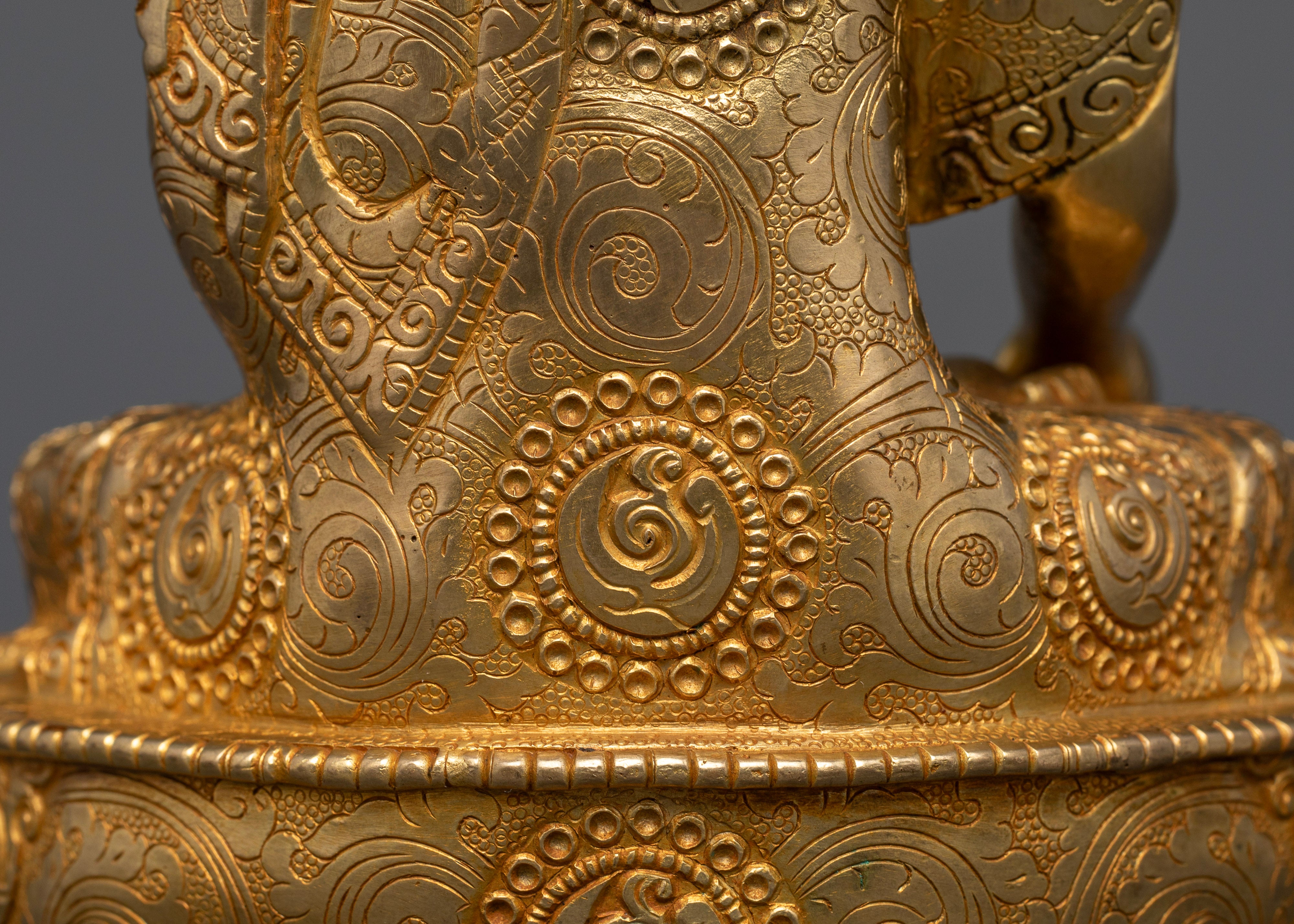 The Jewel-Born: Ratnasambhava Statue