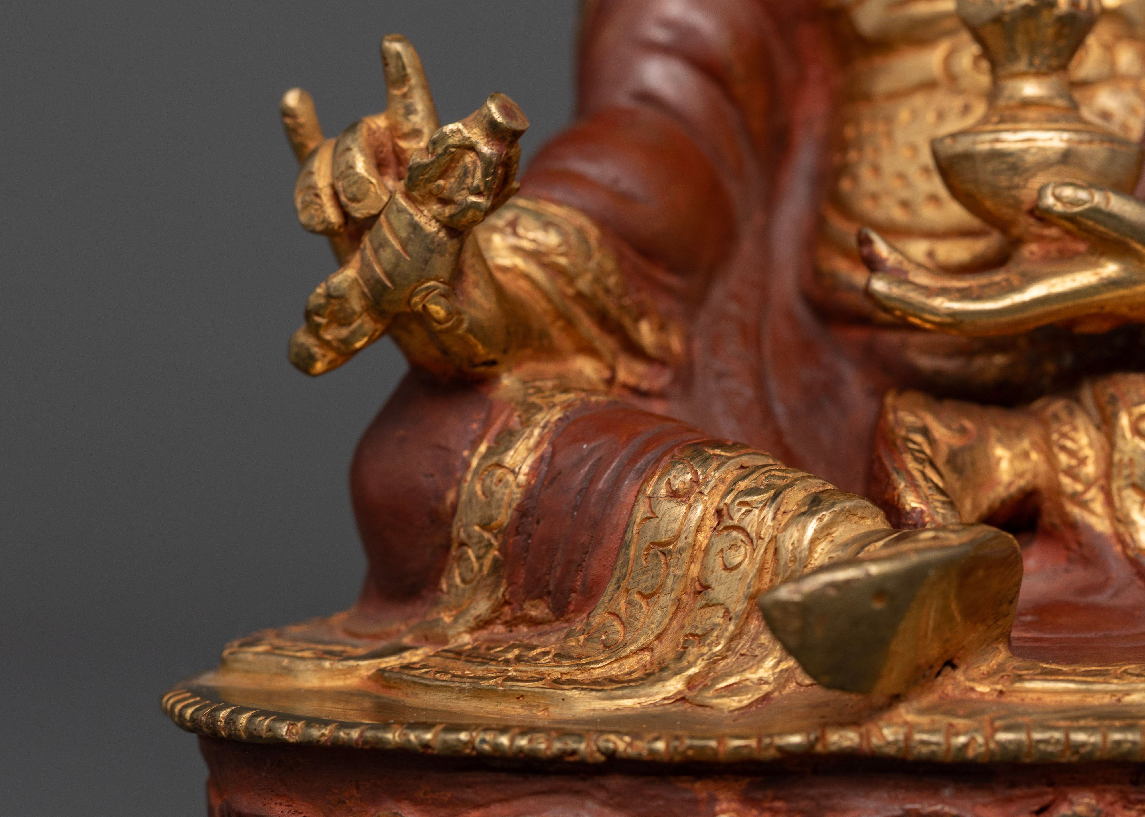 The Enlightened Master: Guru Rinpoche Statue