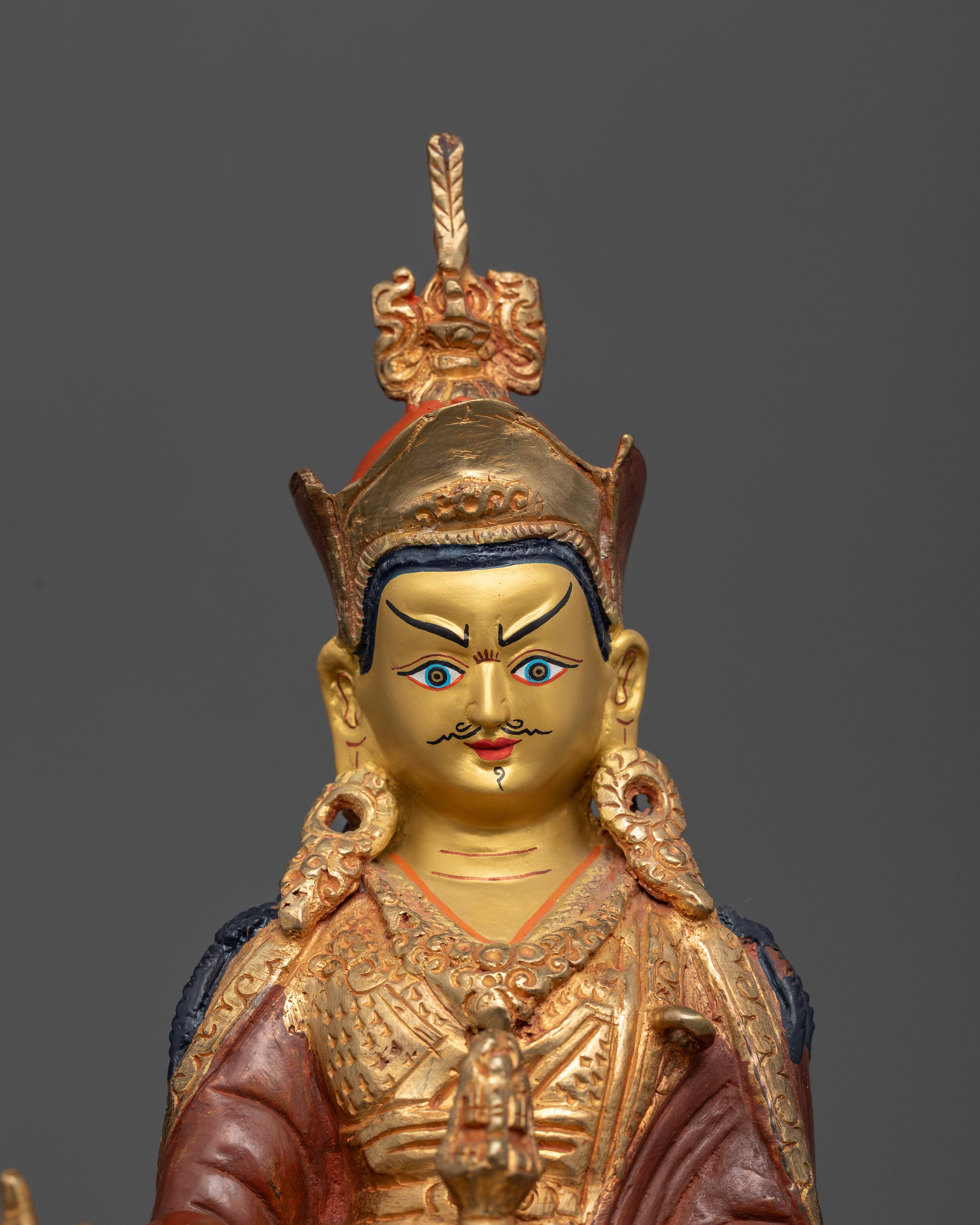 The Enlightened Master: Guru Rinpoche Statue