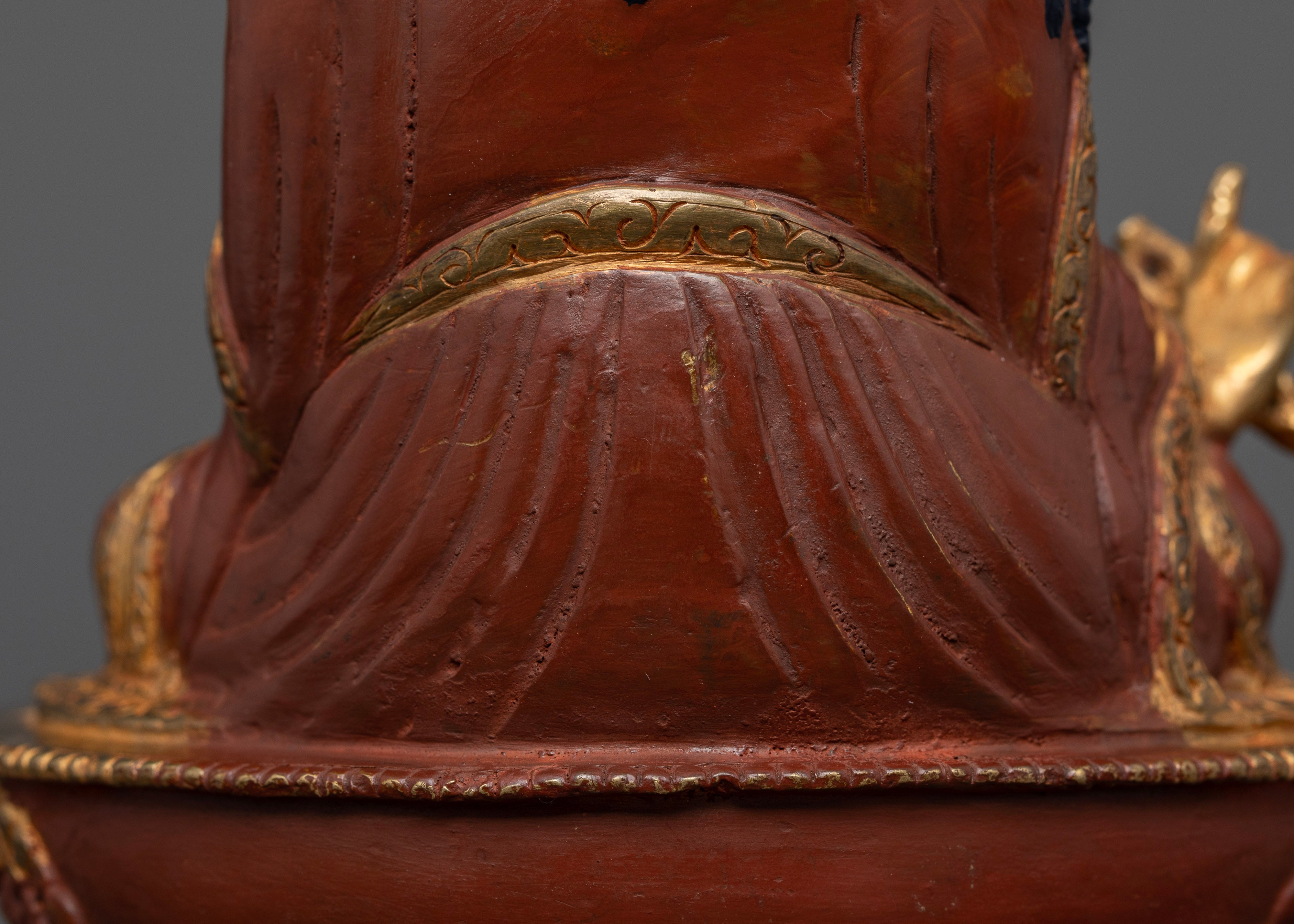 The Enlightened Master: Guru Rinpoche Statue