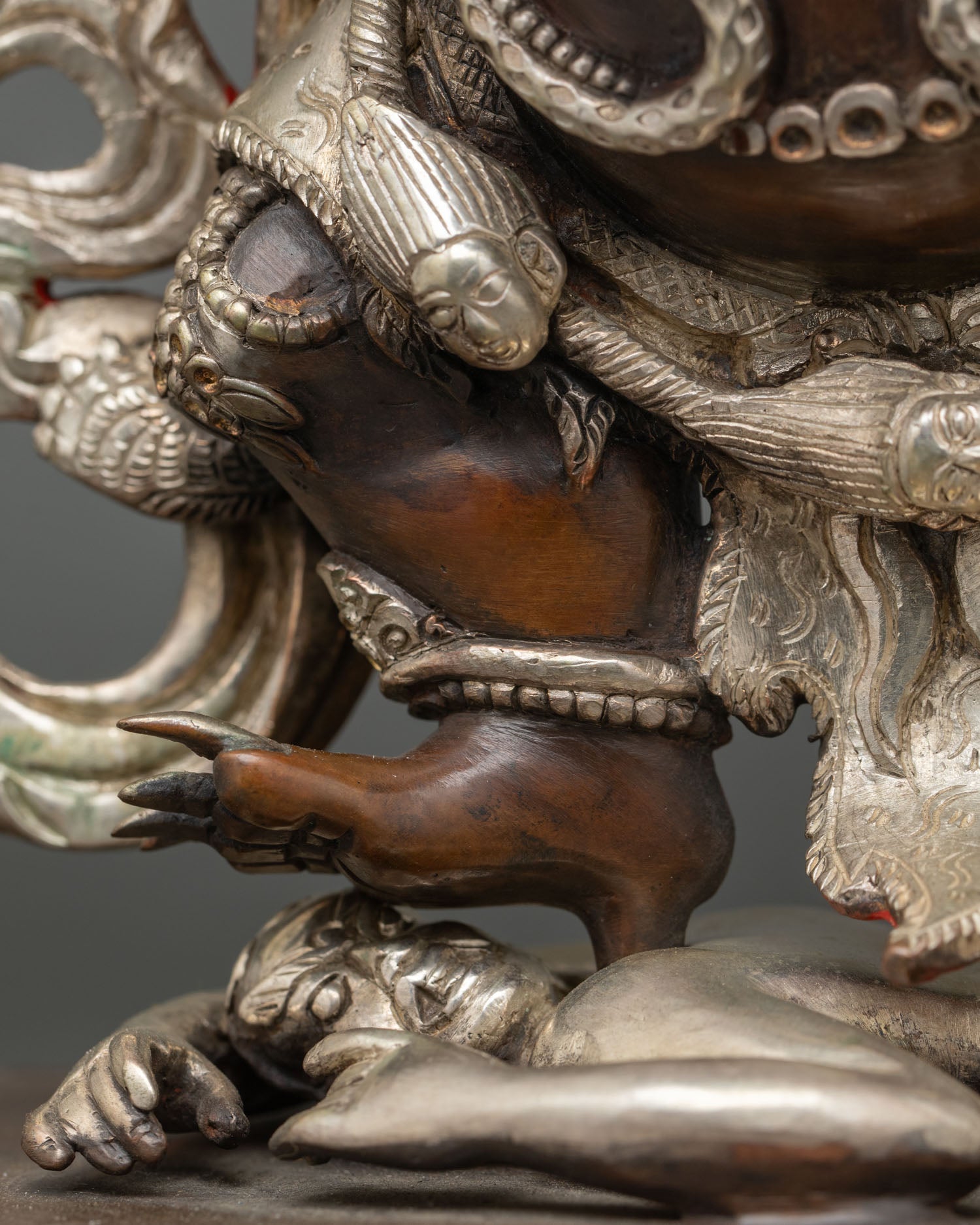 Sakya Mahakala Statue | Wrathful Protector Deity