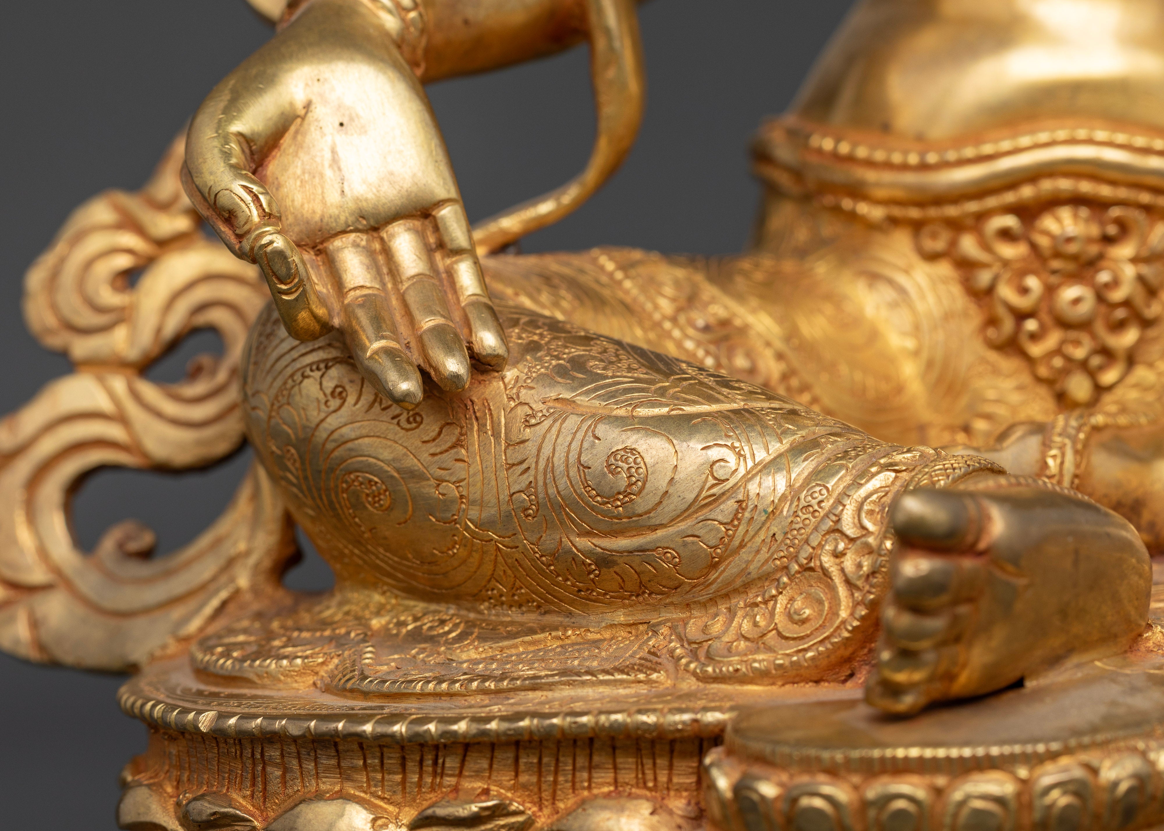 Eternal Grace: The Green Tara Sculpture