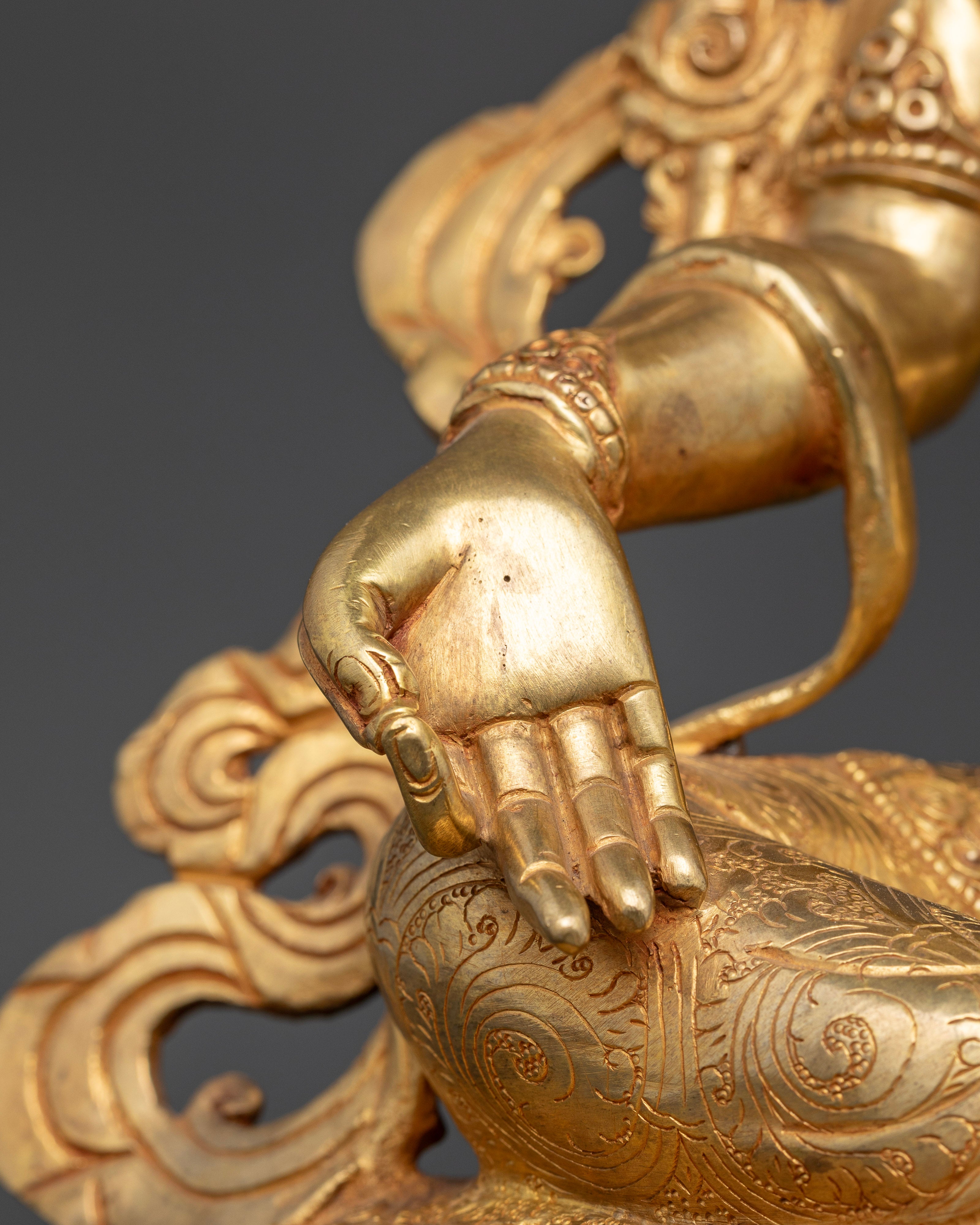 Eternal Grace: The Green Tara Sculpture