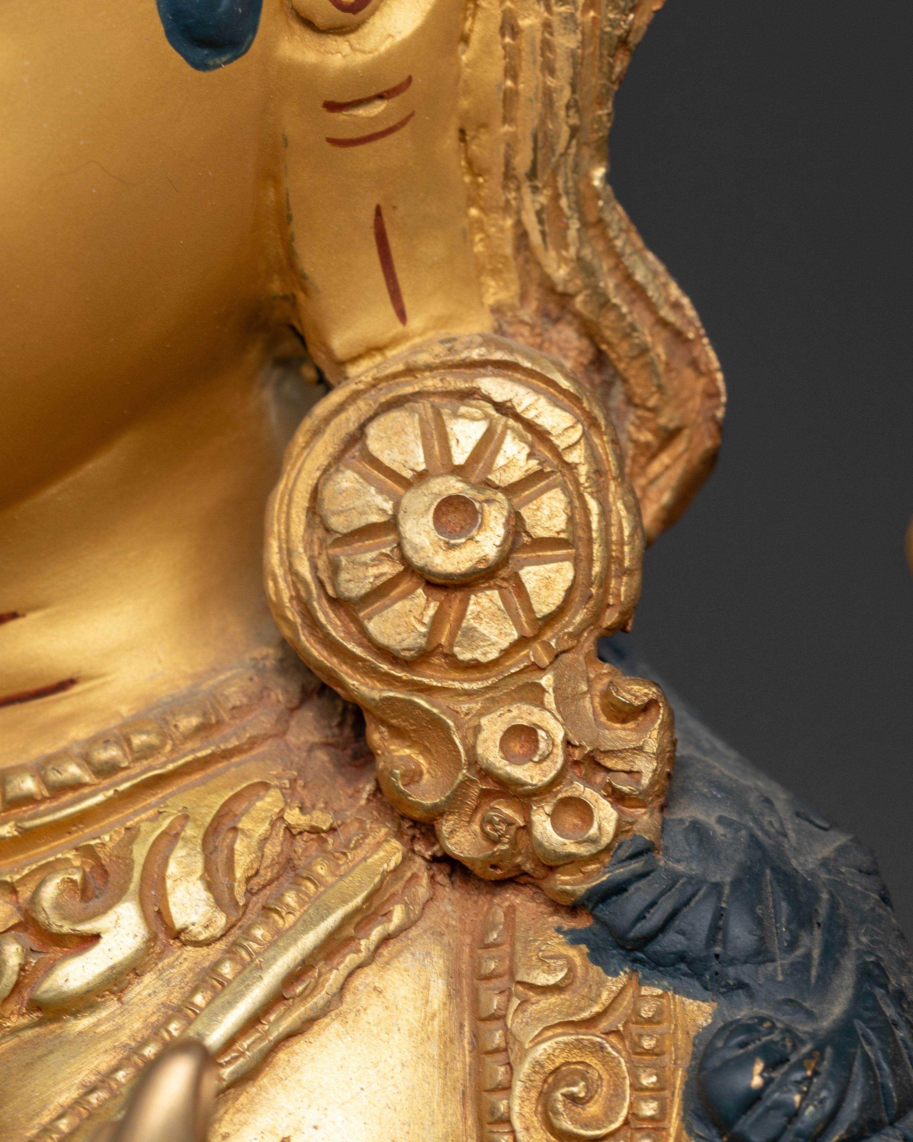 Eternal Grace: The Green Tara Sculpture