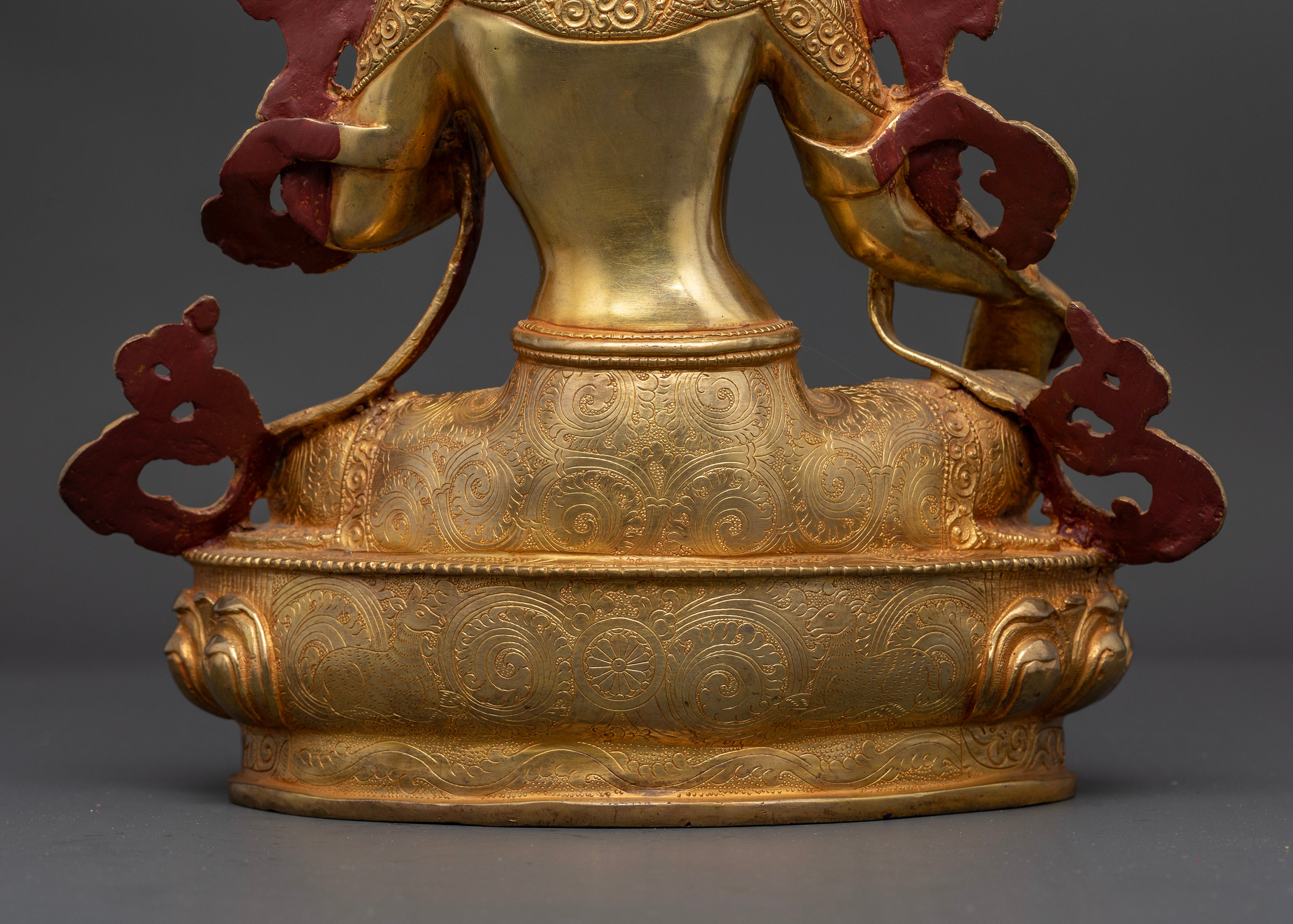 Eternal Grace: The Green Tara Sculpture