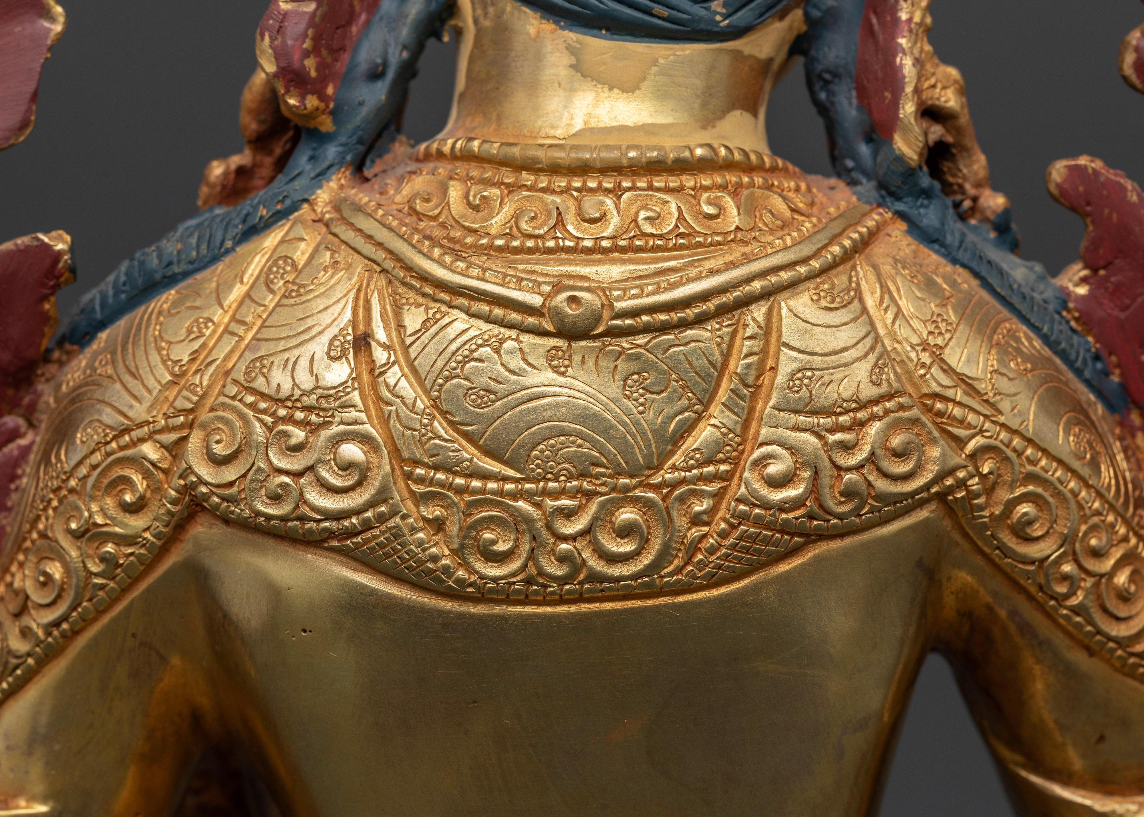 Eternal Grace: The Green Tara Sculpture