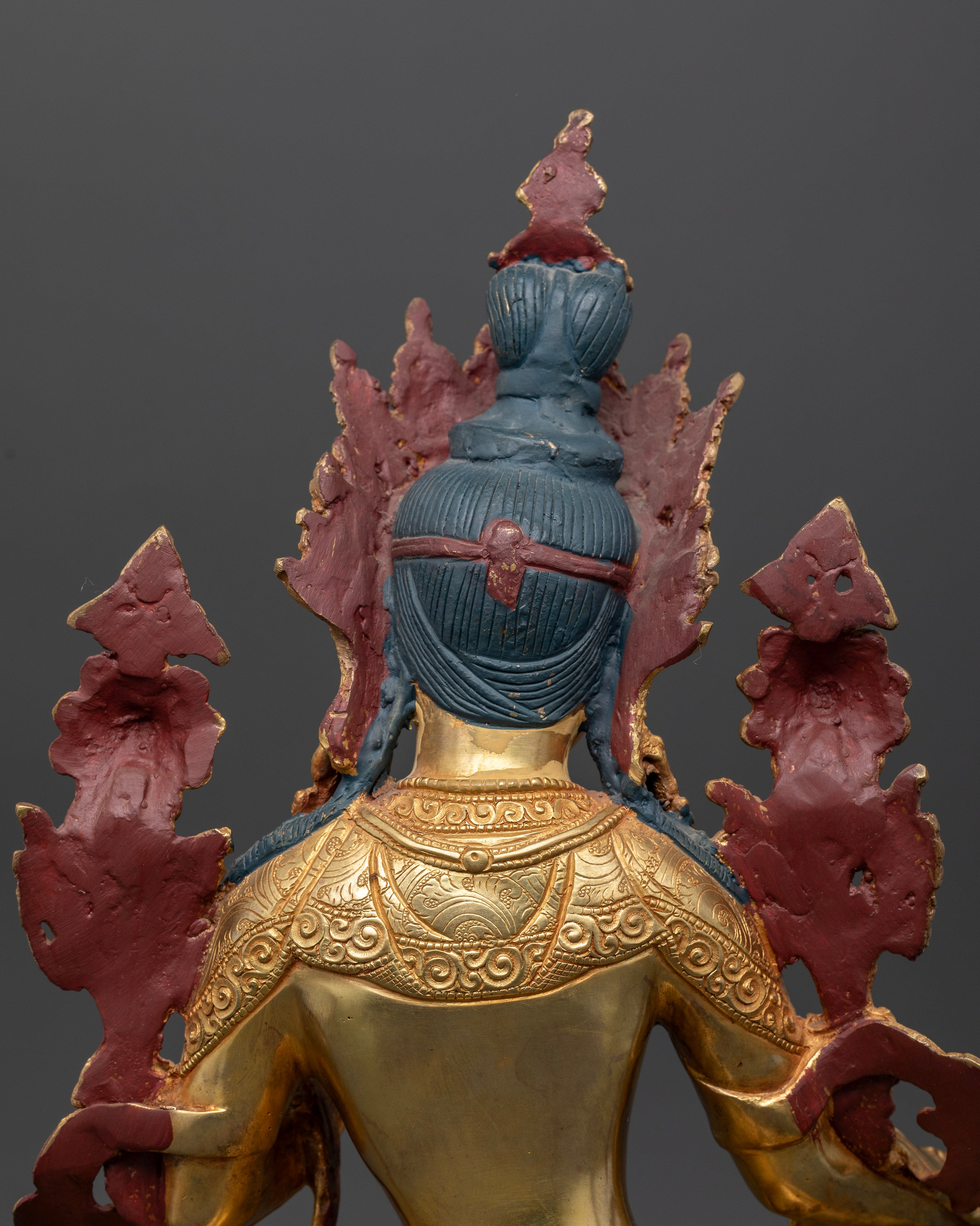 Eternal Grace: The Green Tara Sculpture