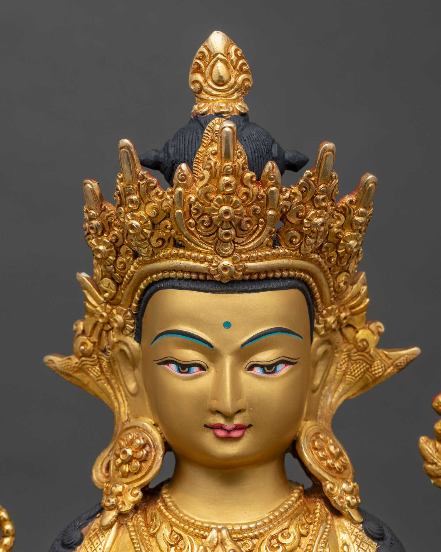 Tibetan Chenrezig | Compassionate Bodhisattva Sculpture