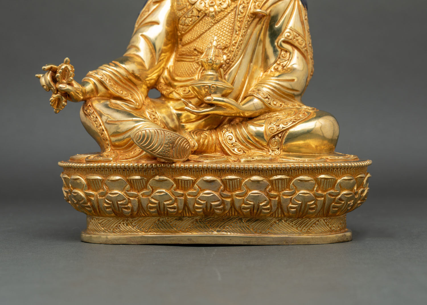 Guru Rinpoche Statue | Authentic Nepalese Artwork