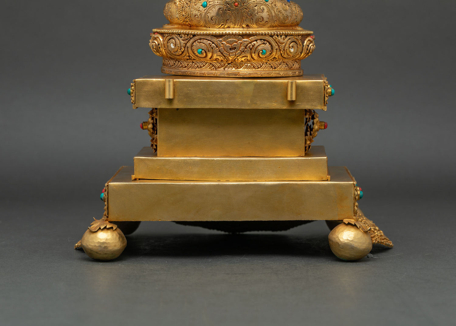 Shakyamuni Buddha Statue with Throne | Handcrafted in Nepal