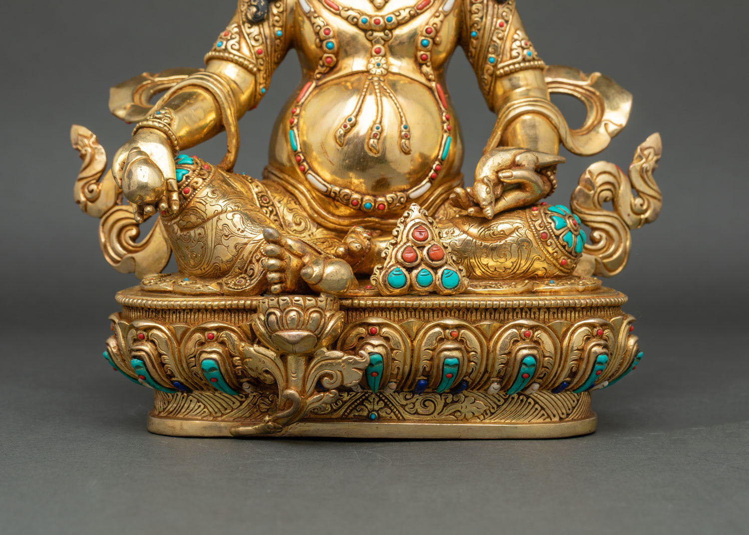 High-Quality Dzambhala Statue | Buddhist Prosperity Icon