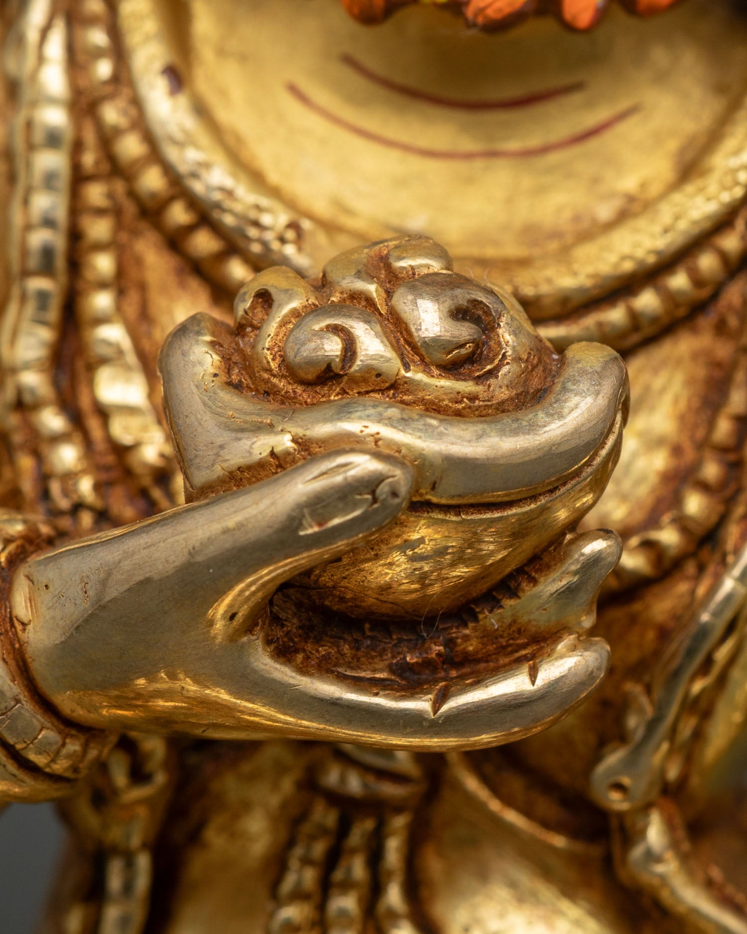 Black Dzambhala – Traditional Himalayan Copper Sculpture