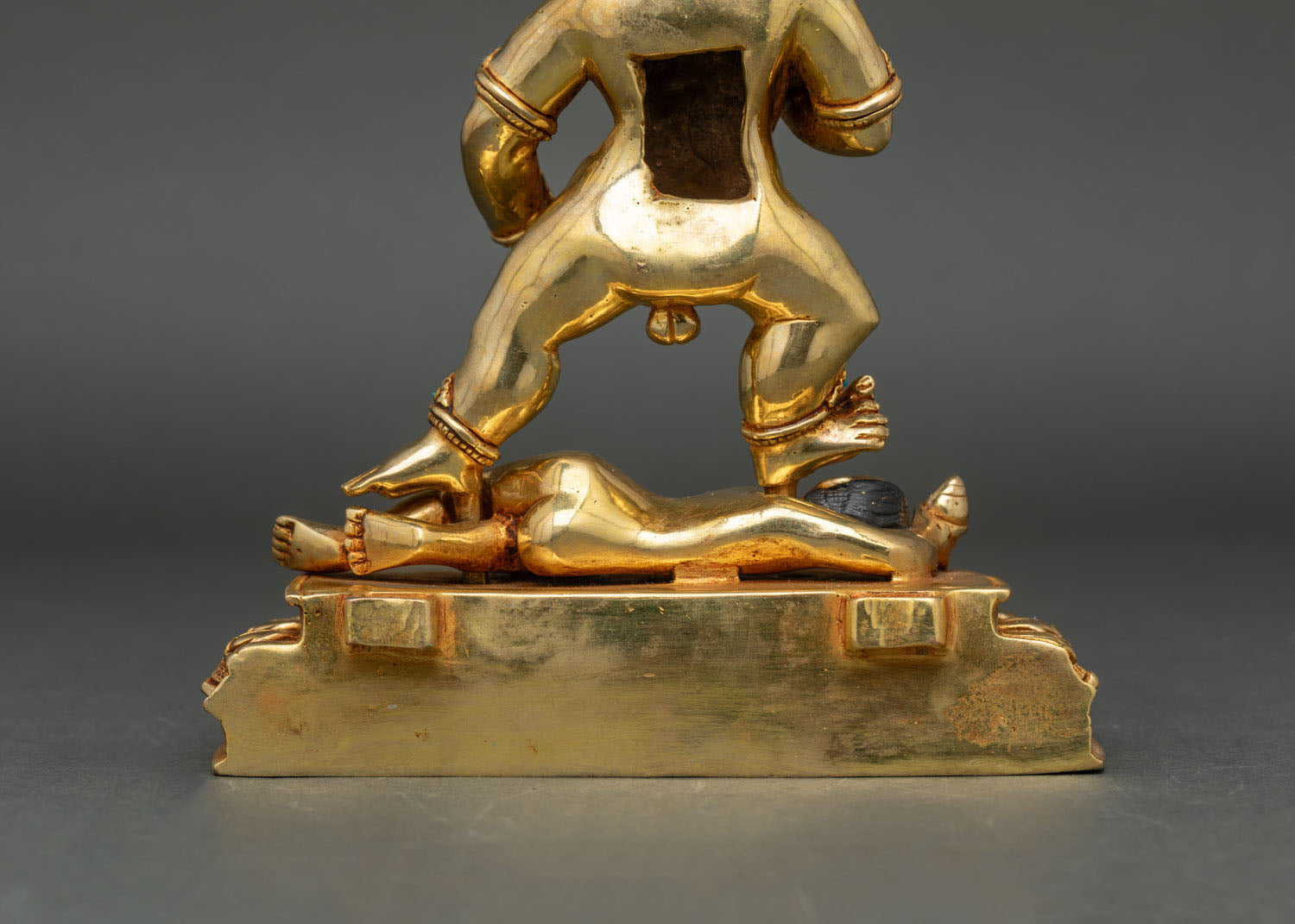 Black Dzambhala – Traditional Himalayan Copper Sculpture