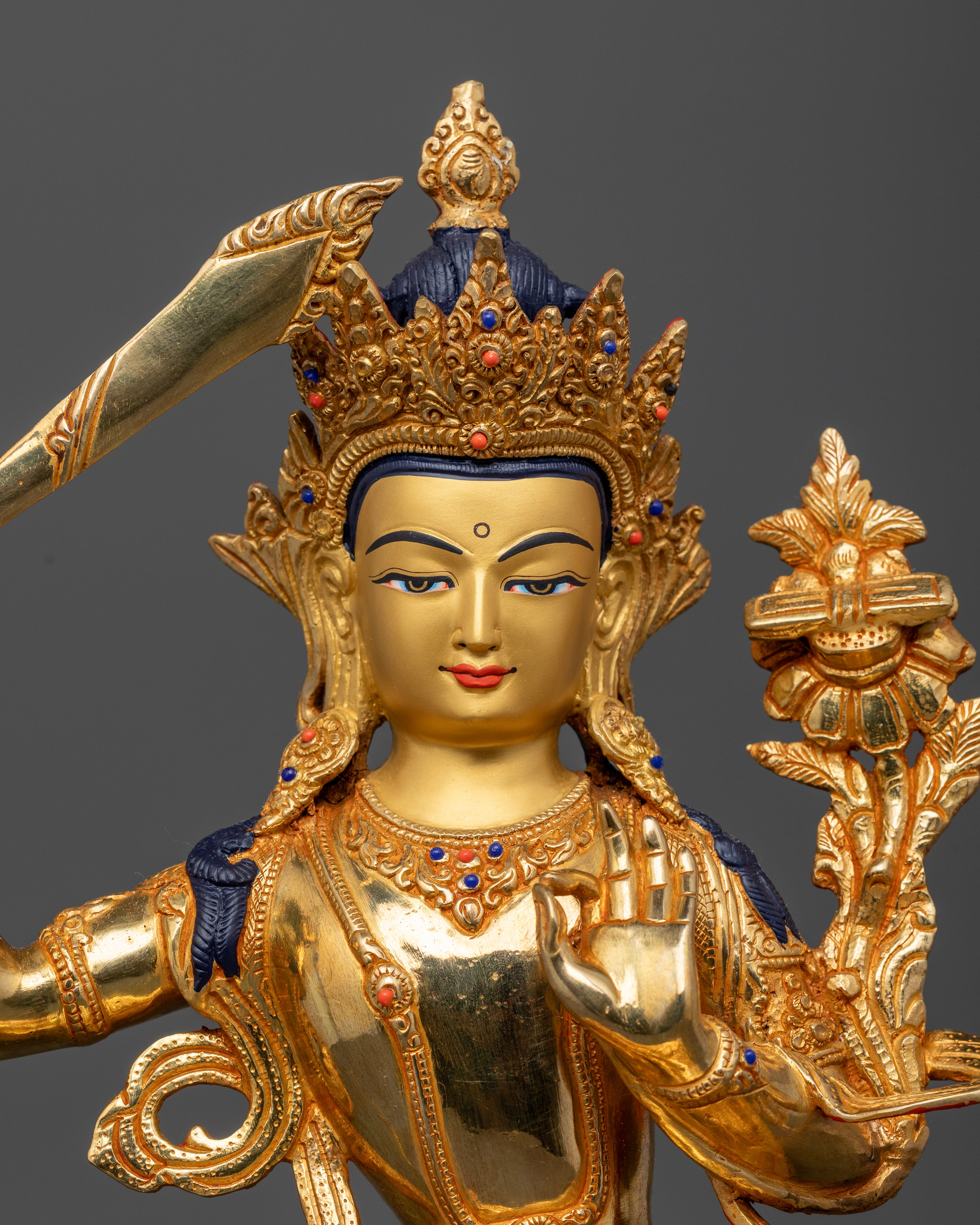 Manjushri: The Divine Embodiment of Enlightenment and Insight