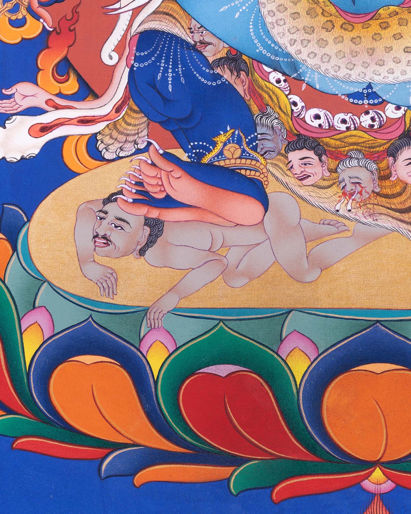 Vajrakilaya Thangka Print