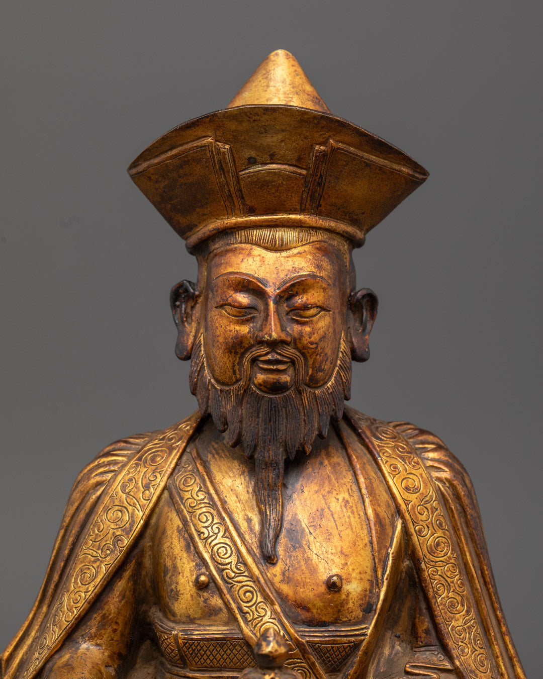 Great Lama 4th Zhabdrung Rinpoche Statue