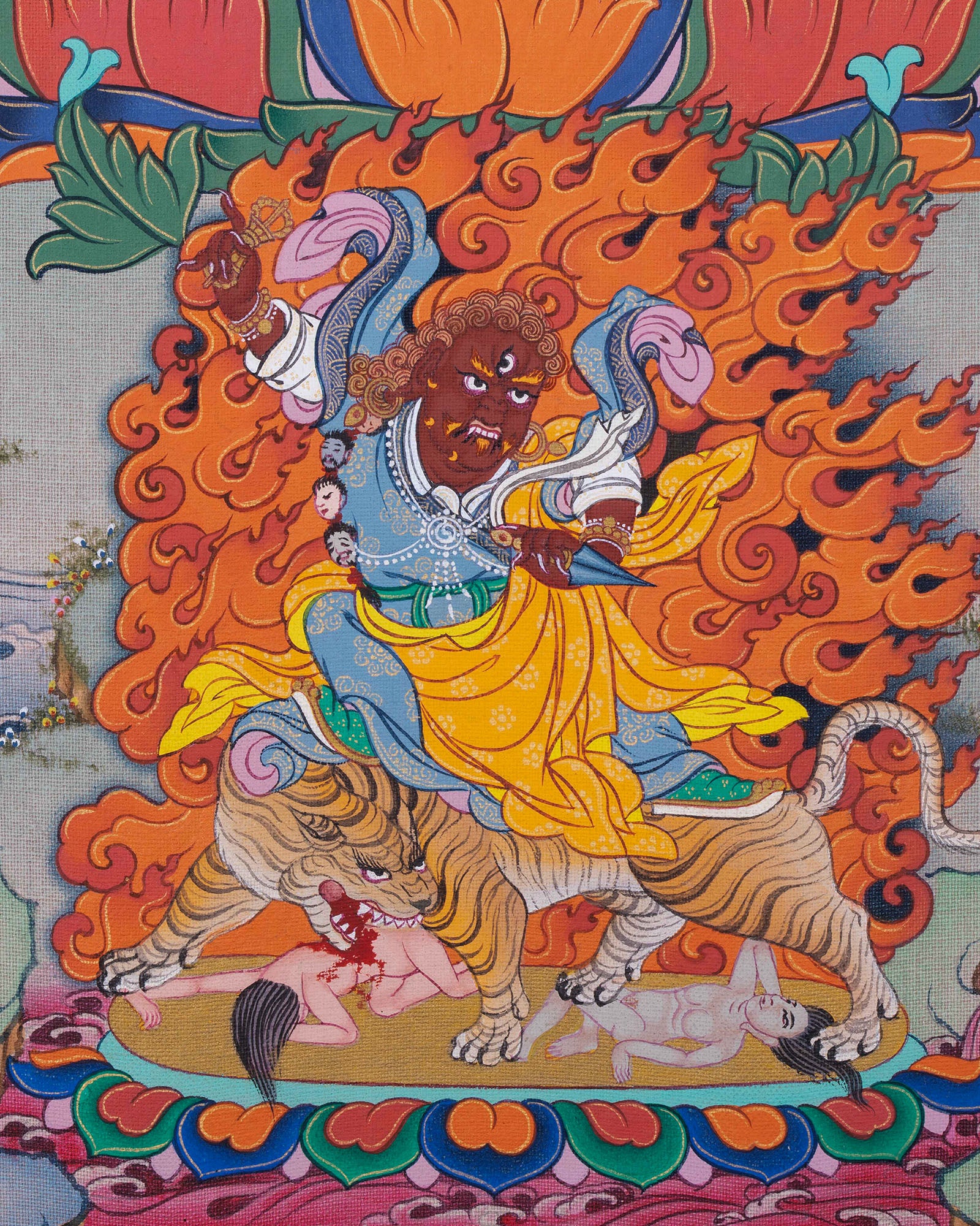 Guru Padmasabhava Thangka Print