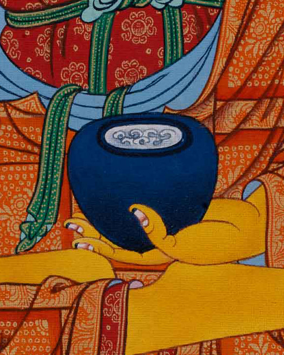 Traditional Buddha Shakyamuni Thangka Print