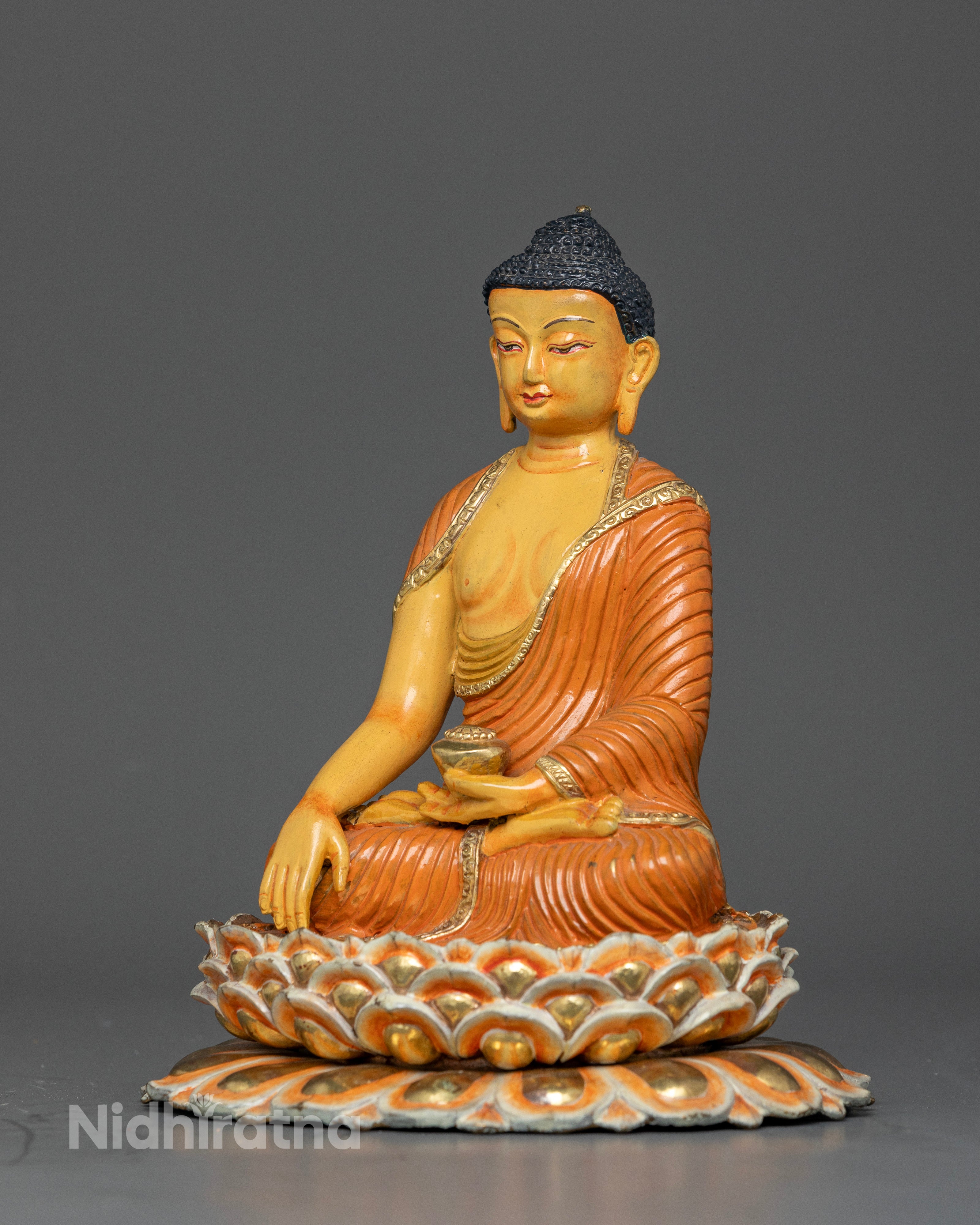 The Divine Serenity of Buddha Shakyamuni Figure