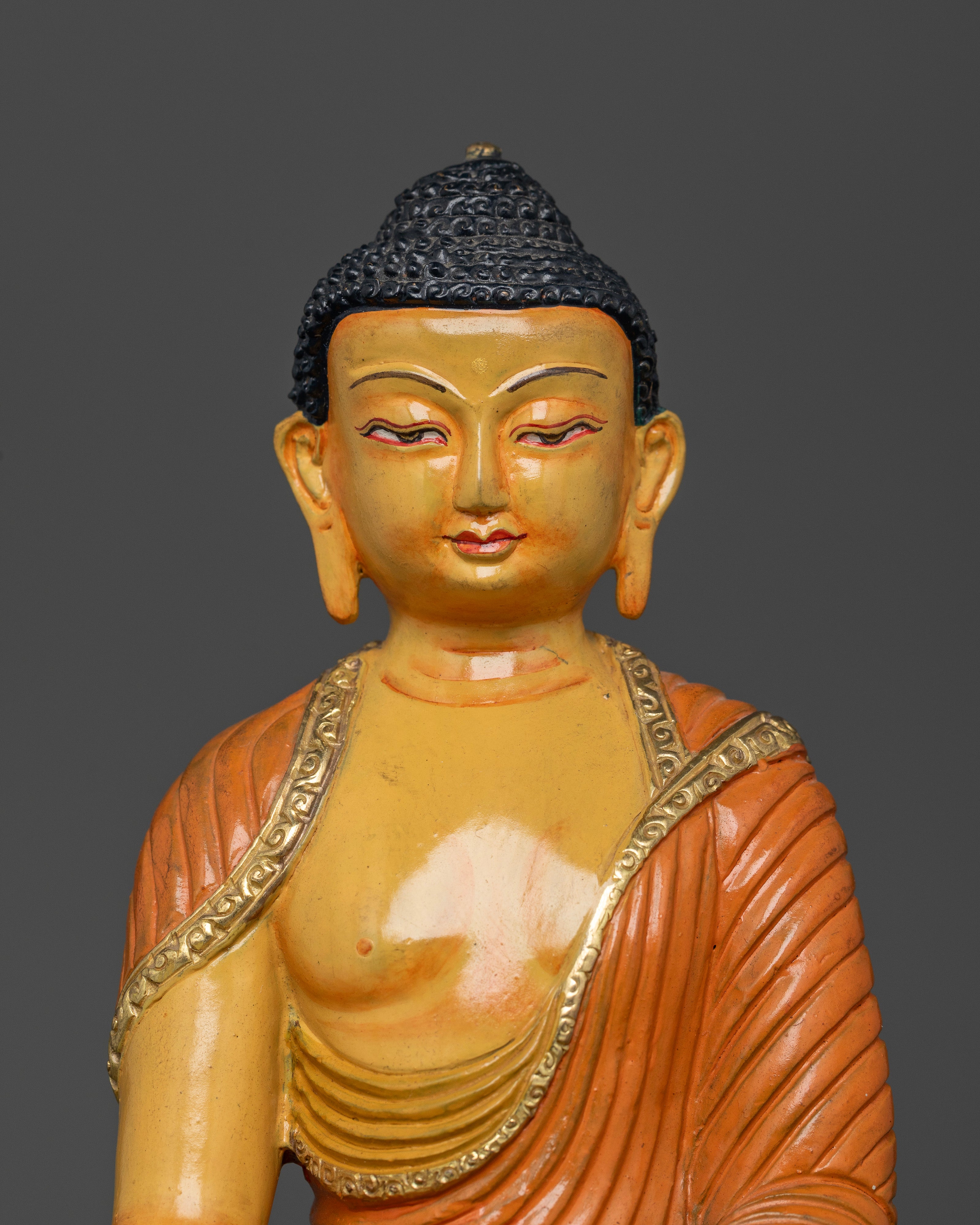The Divine Serenity of Buddha Shakyamuni Figure