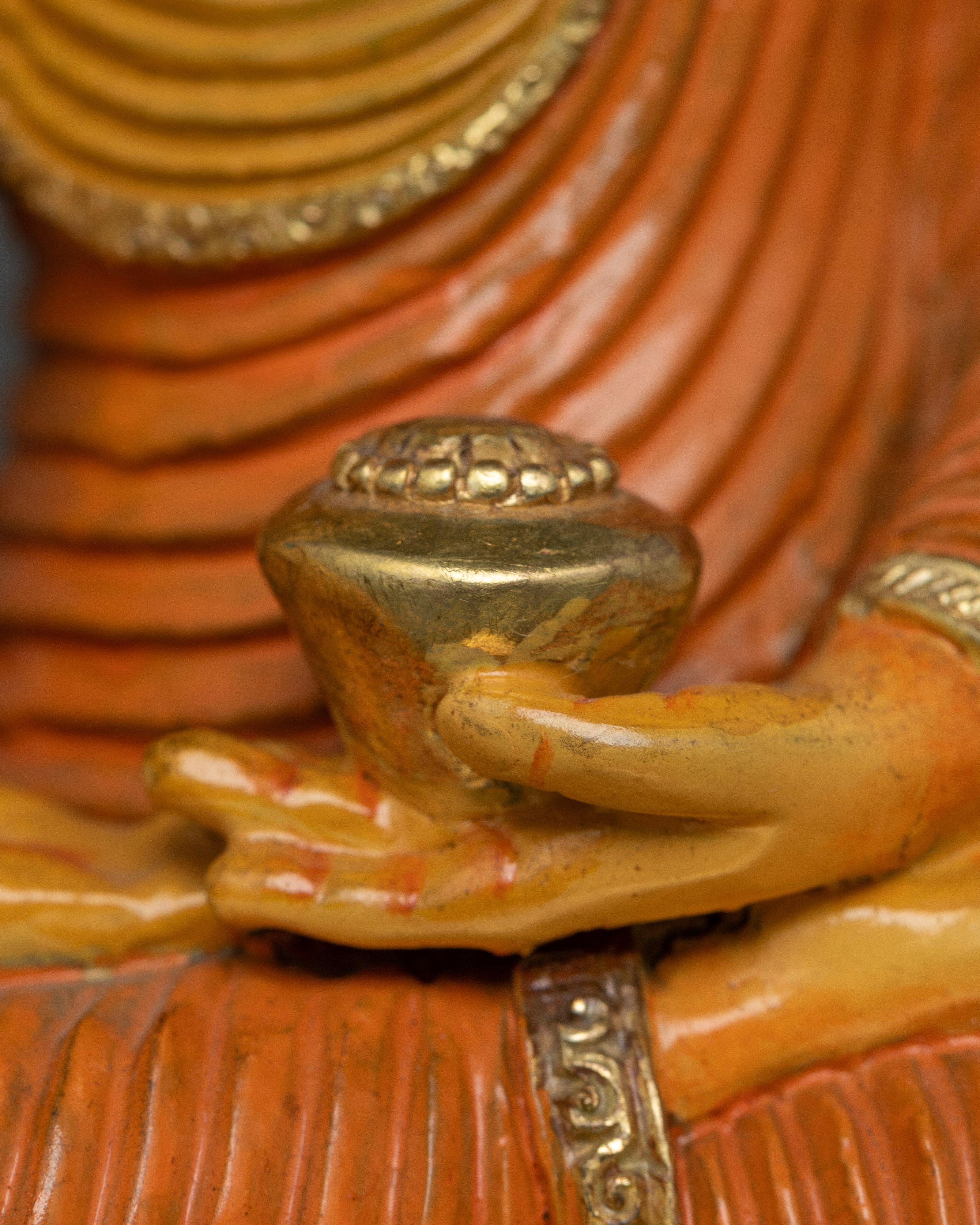 The Divine Serenity of Buddha Shakyamuni Figure