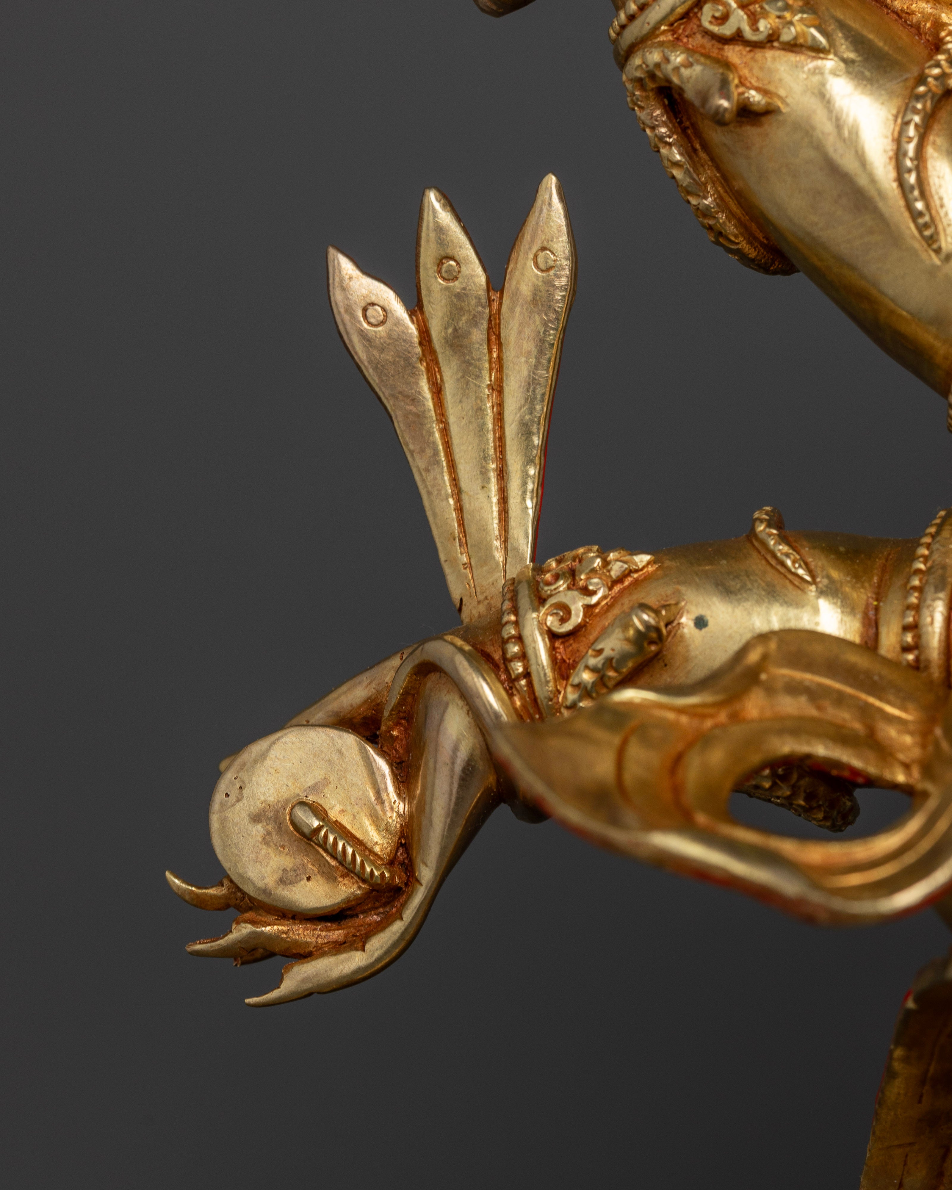 Six Arm Mahakala: Powerful Tibetan Buddhist Deity Statue