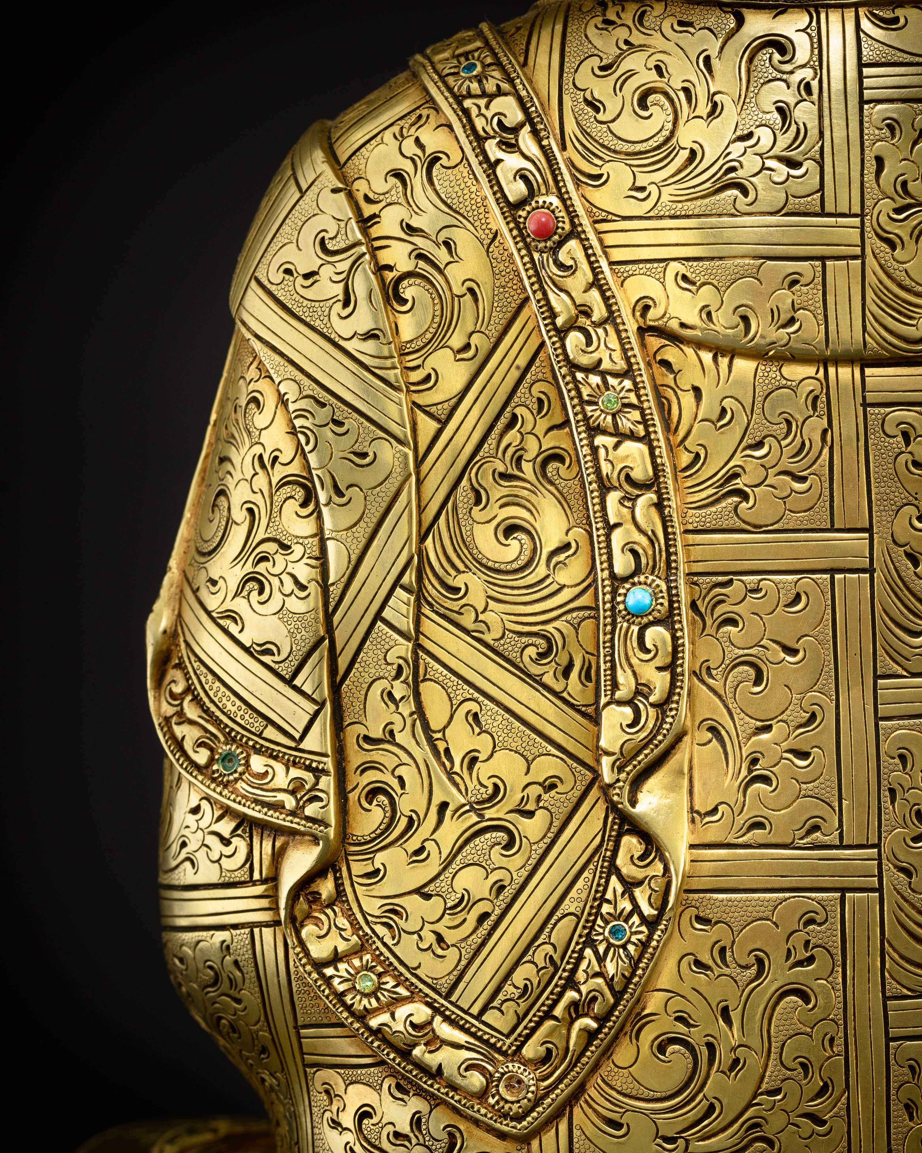 Golden Amitabha Buddha statue | Meditation and Mindfulness