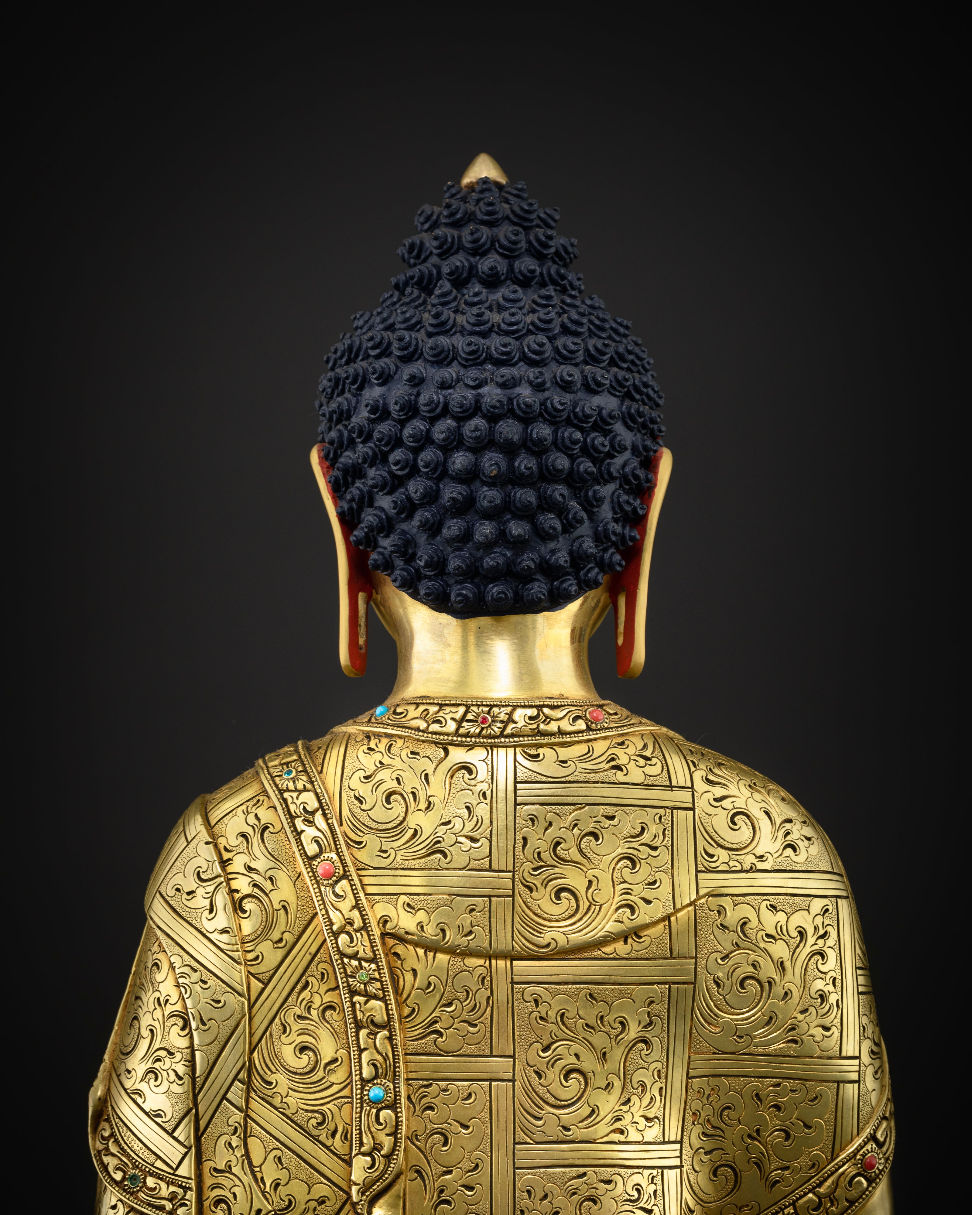 Golden Amitabha Buddha statue | Meditation and Mindfulness