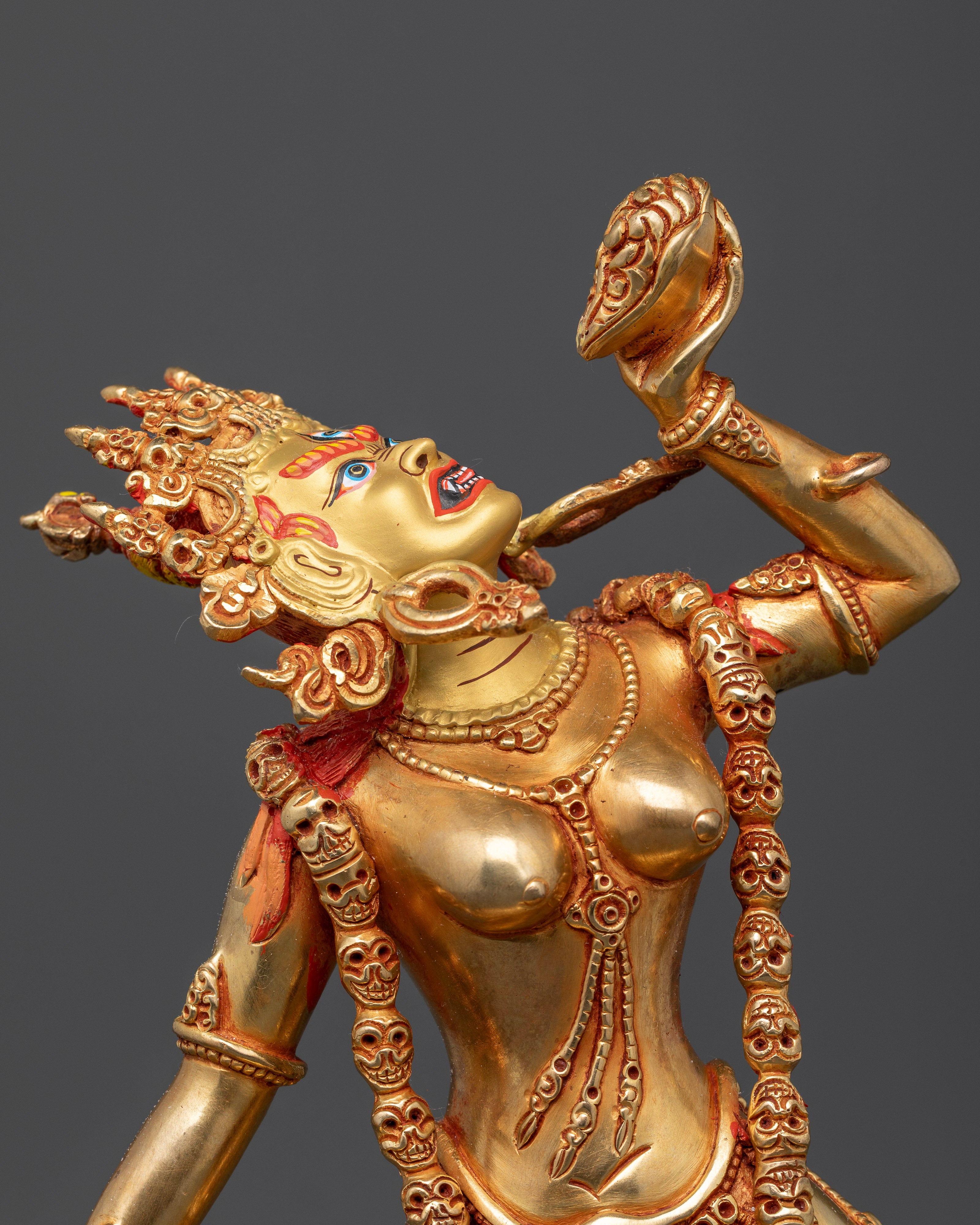 Standing Vajrayogini Statue: The Divine Dakini of Wisdom