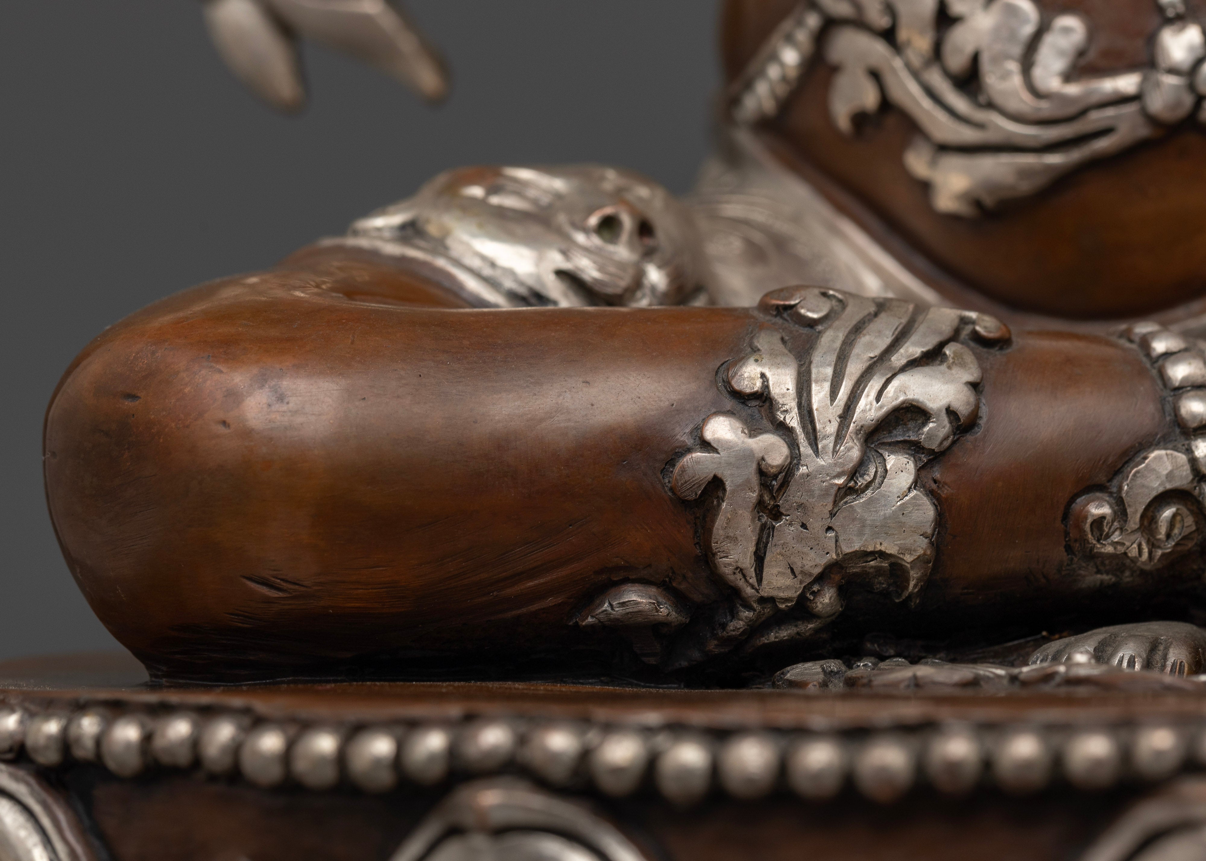 Virupaksa Statue: The Fierce Guardian of Buddhist Wisdom