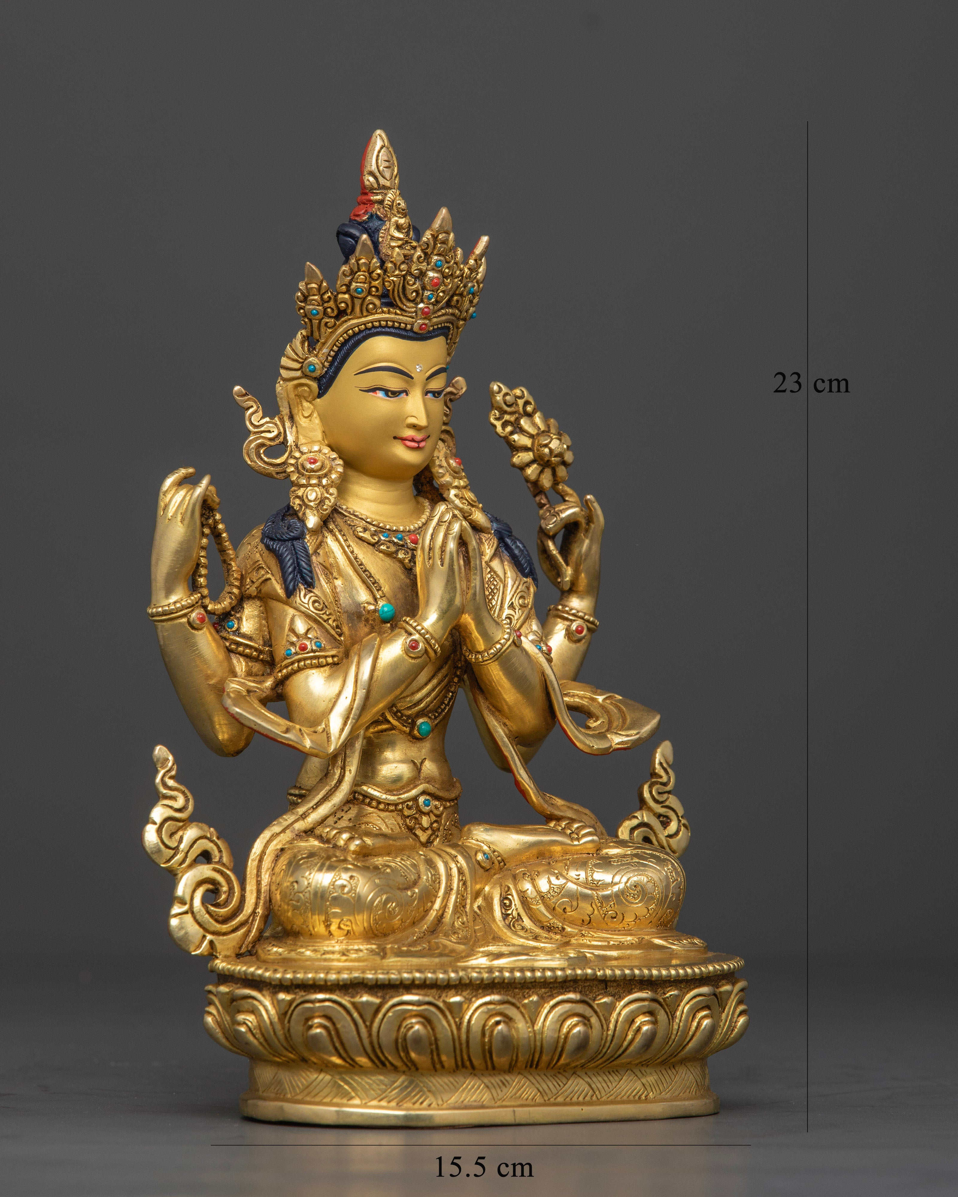 Chinese Kuan Yin Statue – Guardian of Infinite Compassion