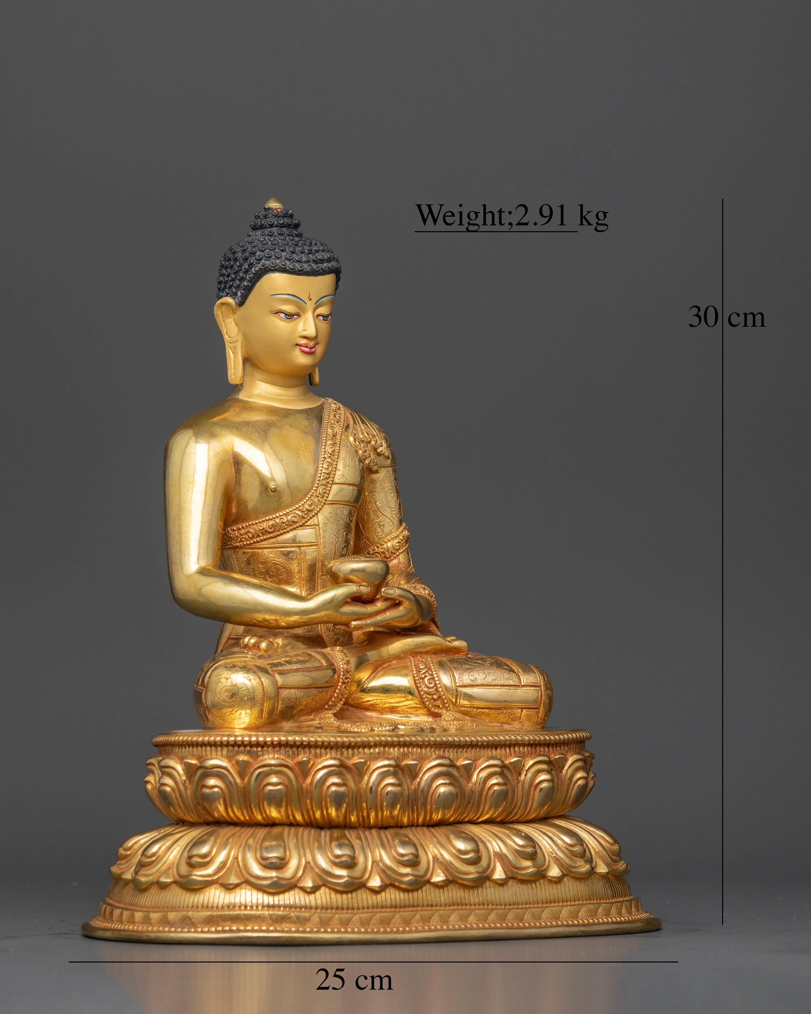 Threefold Path to Awakening: Shakyamuni, Amitabha, and Medicine Buddha