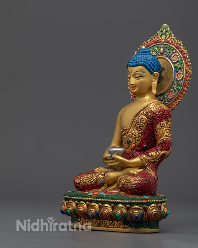 Amitabha Buddha Statue | Handmade Buddhist Sculpture