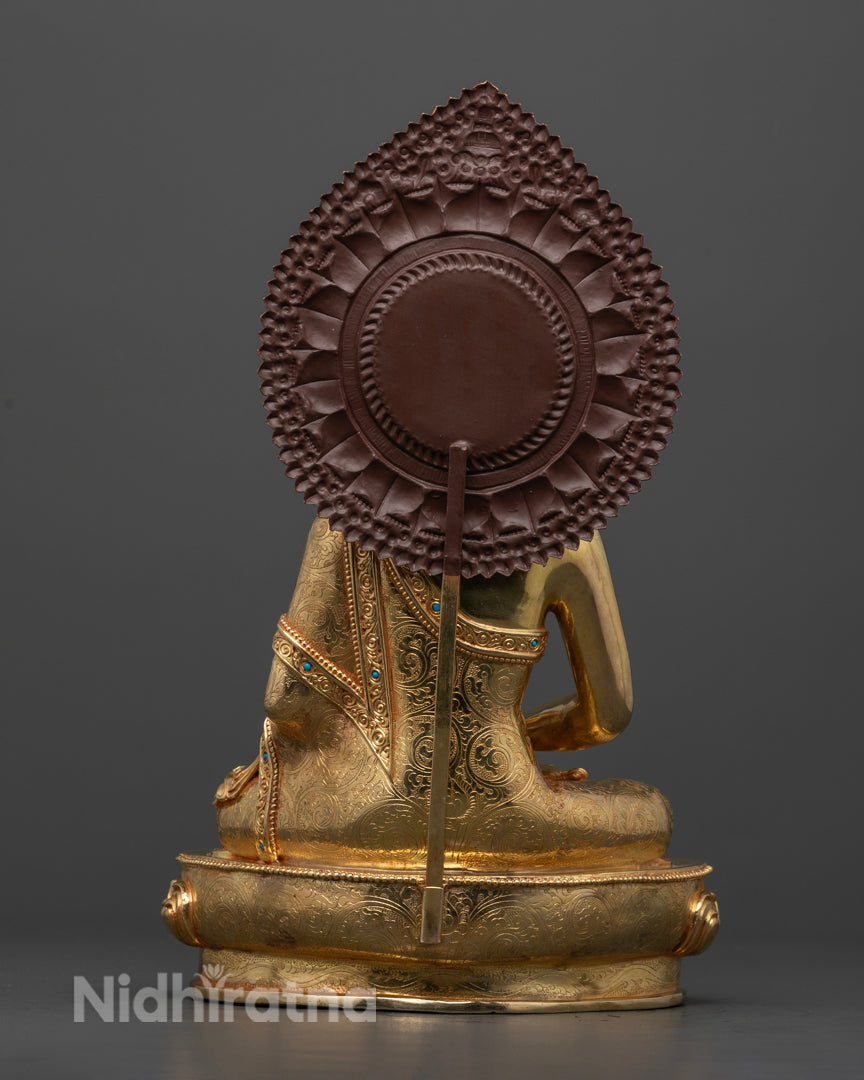 Amitabha Buddha Statue | 24K Gold Gilded for Meditation
