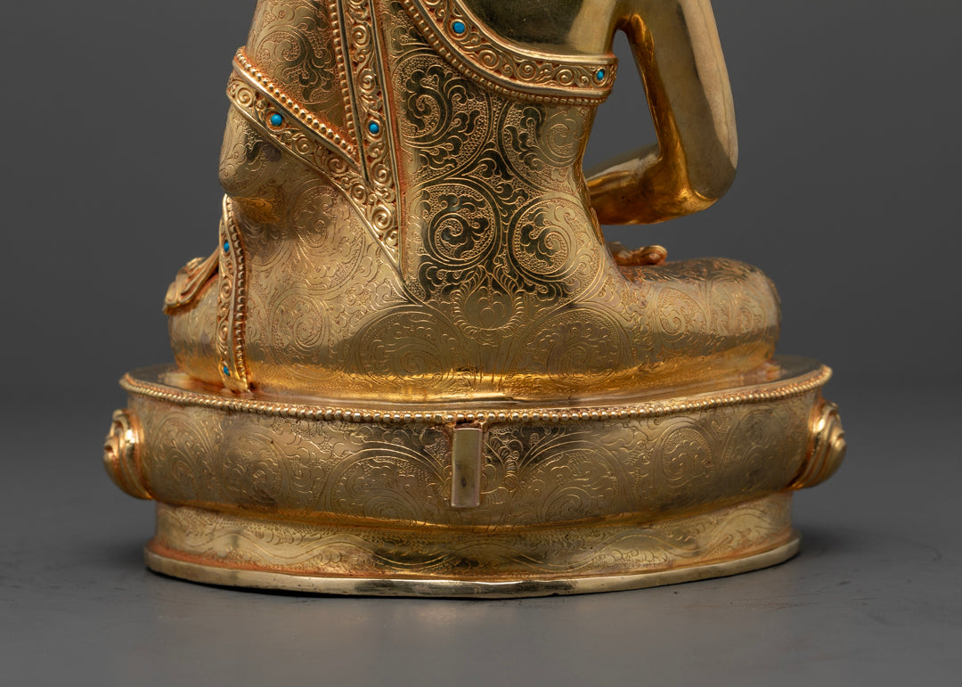 Amitabha Buddha Statue | 24K Gold Gilded for Meditation