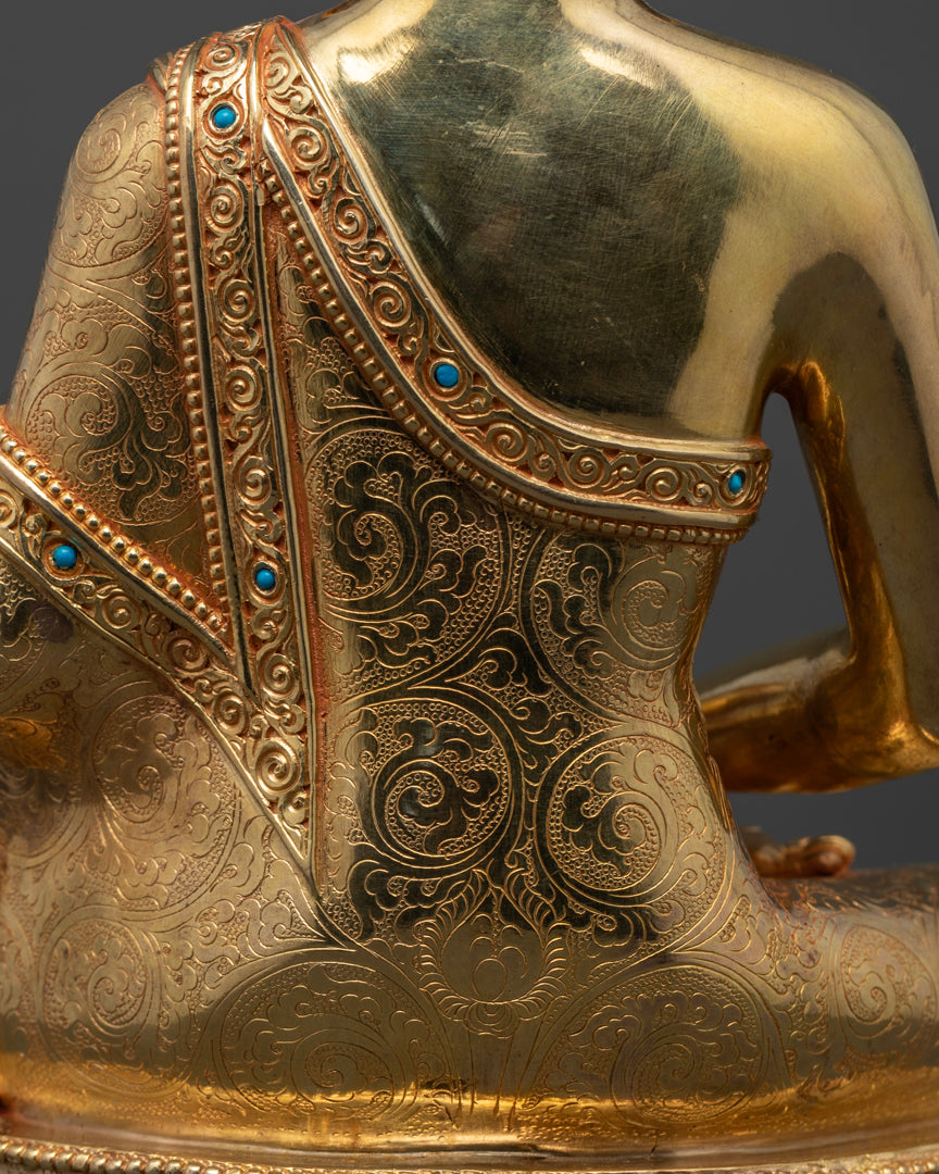 Amitabha Buddha Statue | 24K Gold Gilded for Meditation