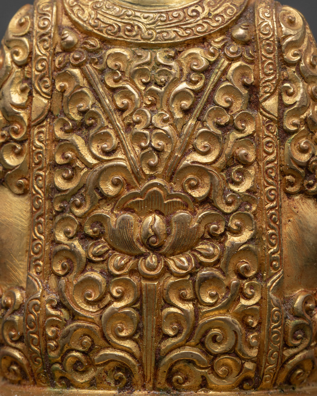 Amitabha Buddha Statue | Tibetan Hand-Carved Sculpture