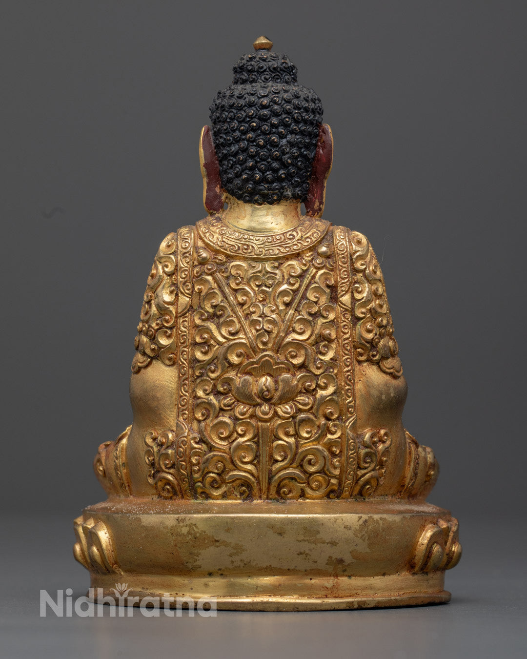 Amitabha Buddha Statue | Tibetan Hand-Carved Sculpture